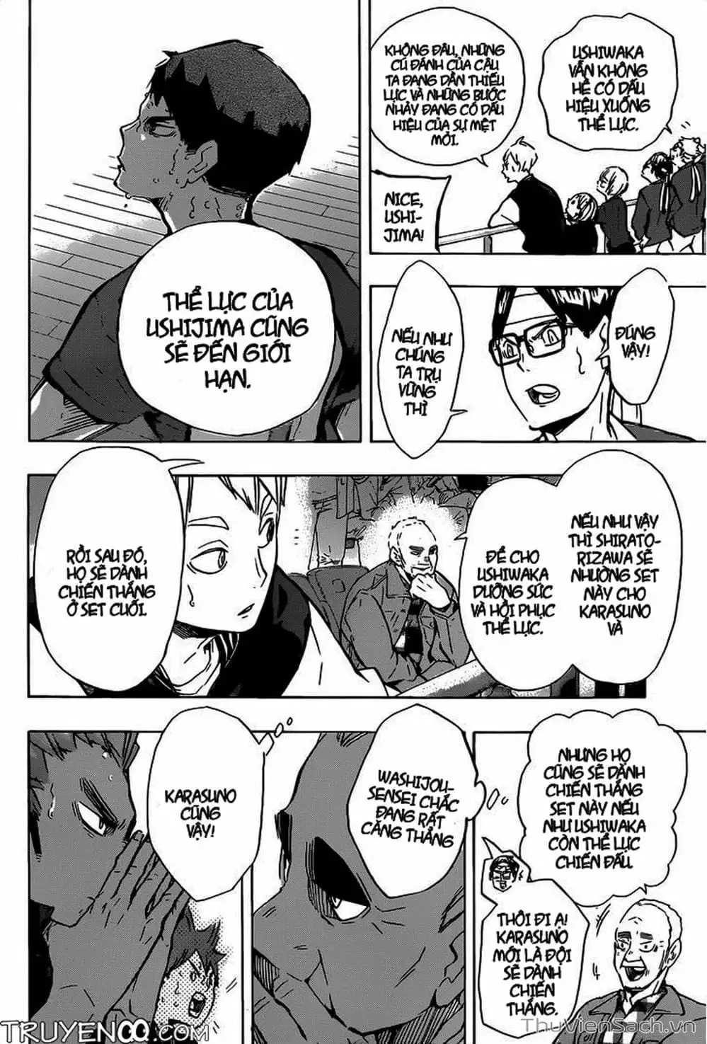 Truyện Tranh Vua Bóng Chuyền Haikyuu trang 6