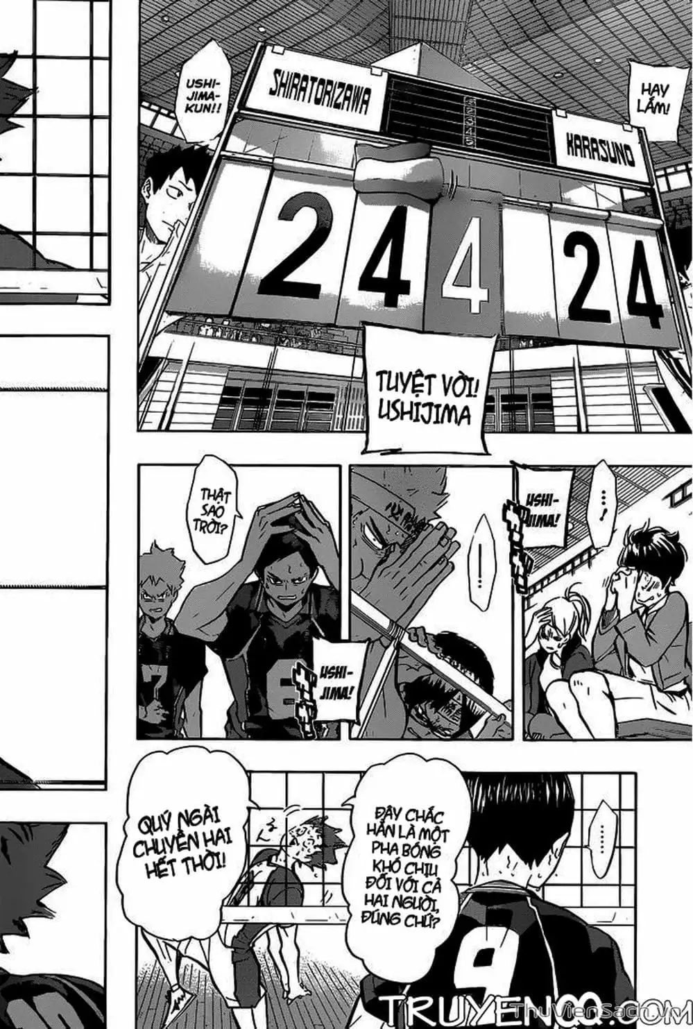 Truyện Tranh Vua Bóng Chuyền Haikyuu trang 6