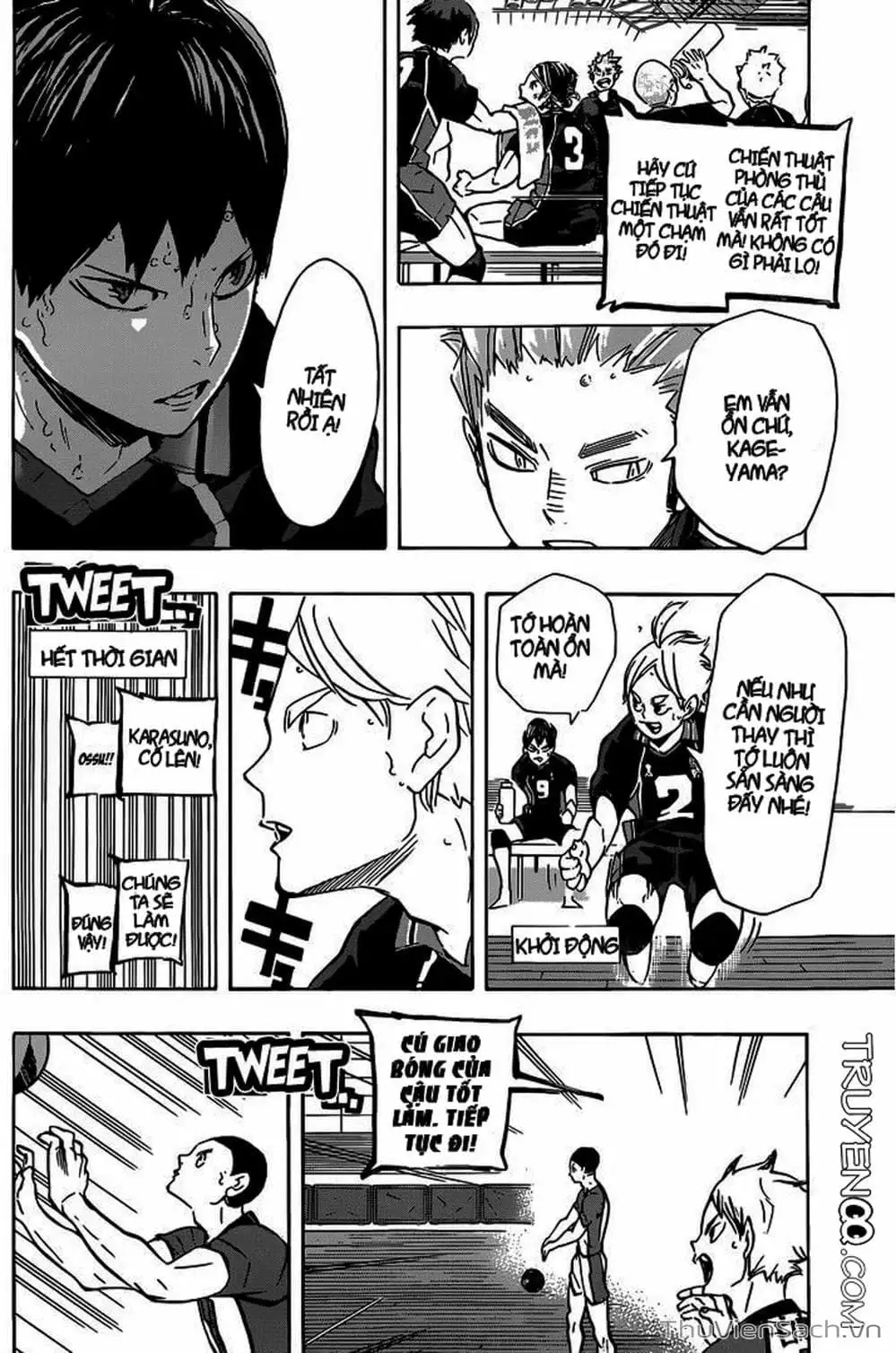 Truyện Tranh Vua Bóng Chuyền Haikyuu trang 6
