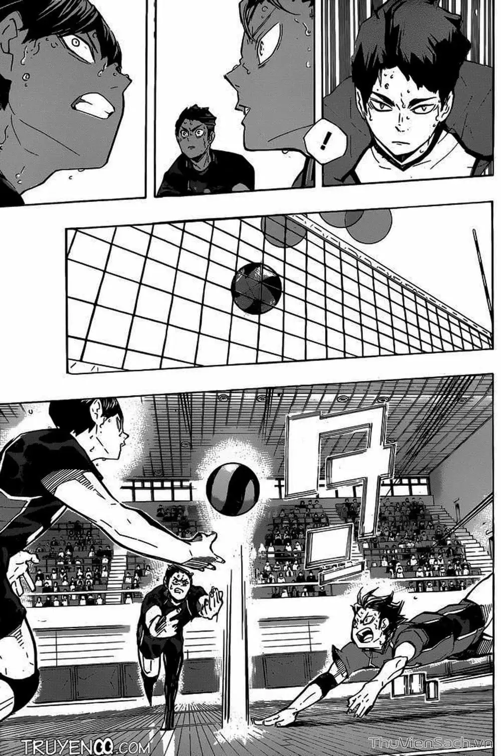 Truyện Tranh Vua Bóng Chuyền Haikyuu trang 6