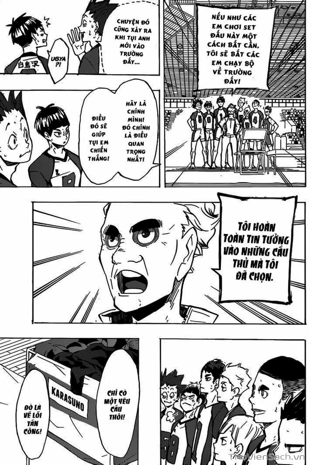 Truyện Tranh Vua Bóng Chuyền Haikyuu trang 6