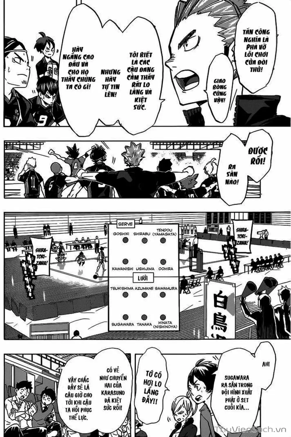 Truyện Tranh Vua Bóng Chuyền Haikyuu trang 6