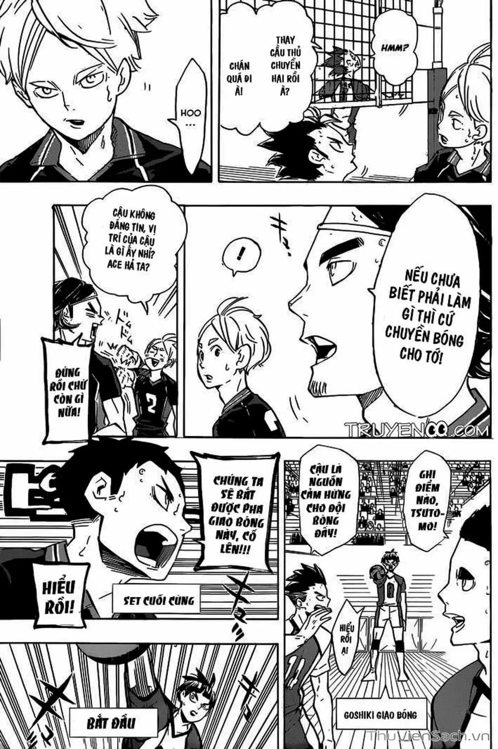 Truyện Tranh Vua Bóng Chuyền Haikyuu trang 6
