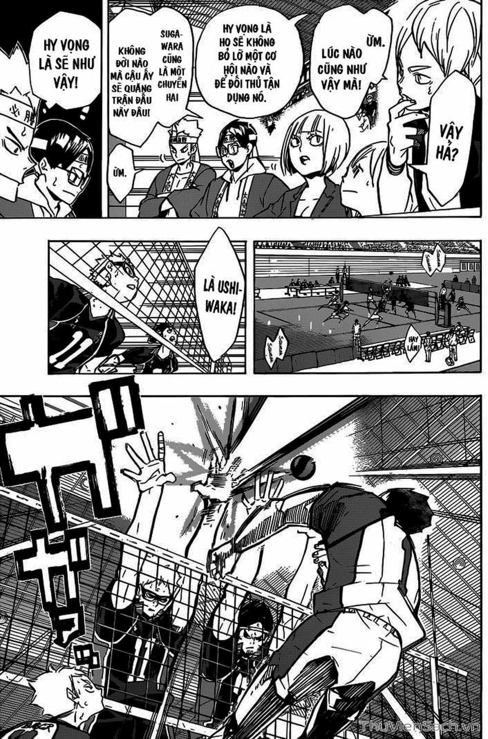 Truyện Tranh Vua Bóng Chuyền Haikyuu trang 6