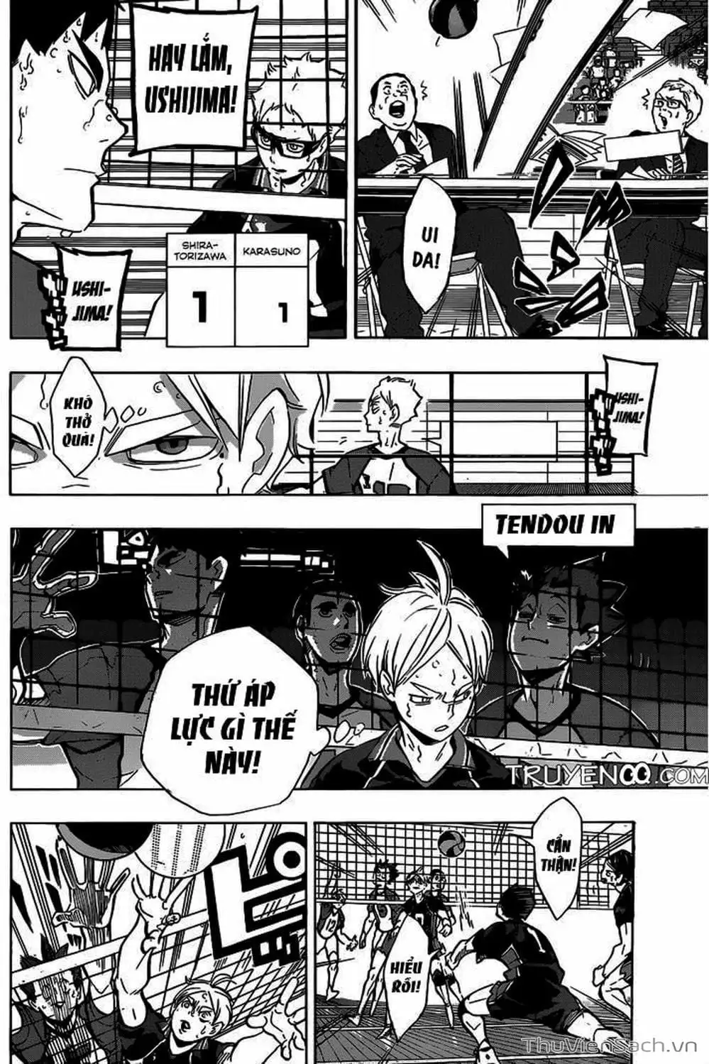 Truyện Tranh Vua Bóng Chuyền Haikyuu trang 6