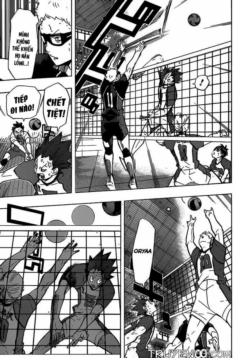 Truyện Tranh Vua Bóng Chuyền Haikyuu trang 6