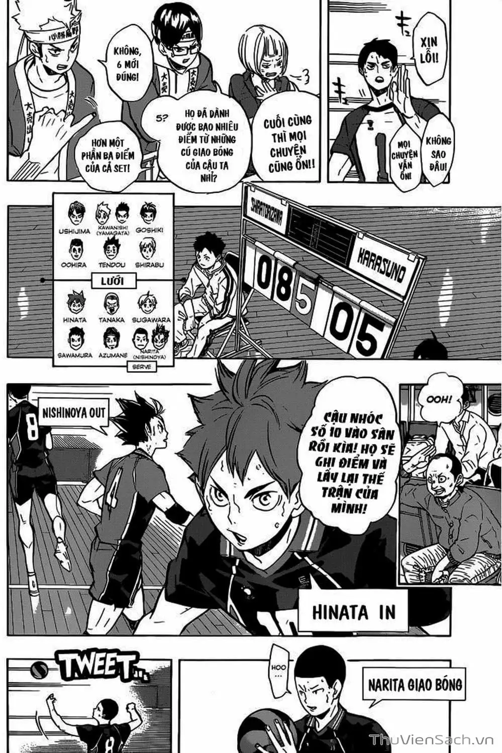 Truyện Tranh Vua Bóng Chuyền Haikyuu trang 6