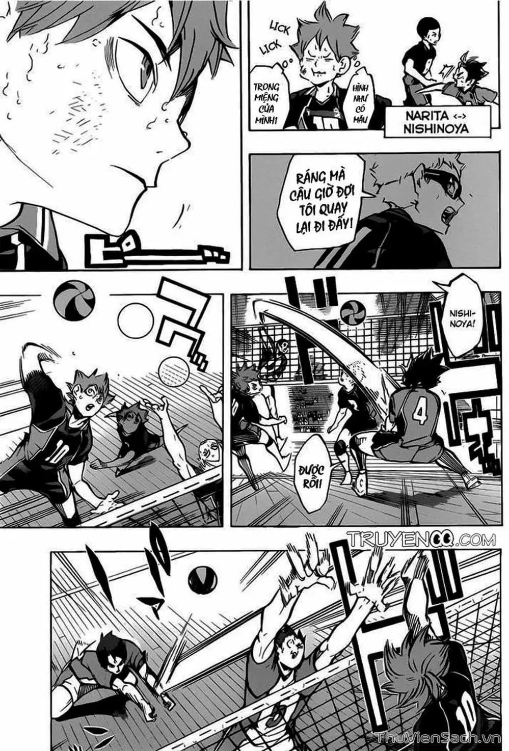 Truyện Tranh Vua Bóng Chuyền Haikyuu trang 6