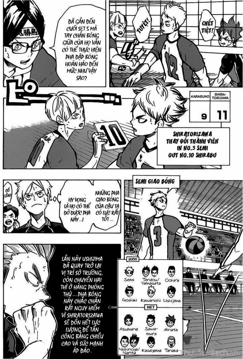 Truyện Tranh Vua Bóng Chuyền Haikyuu trang 6