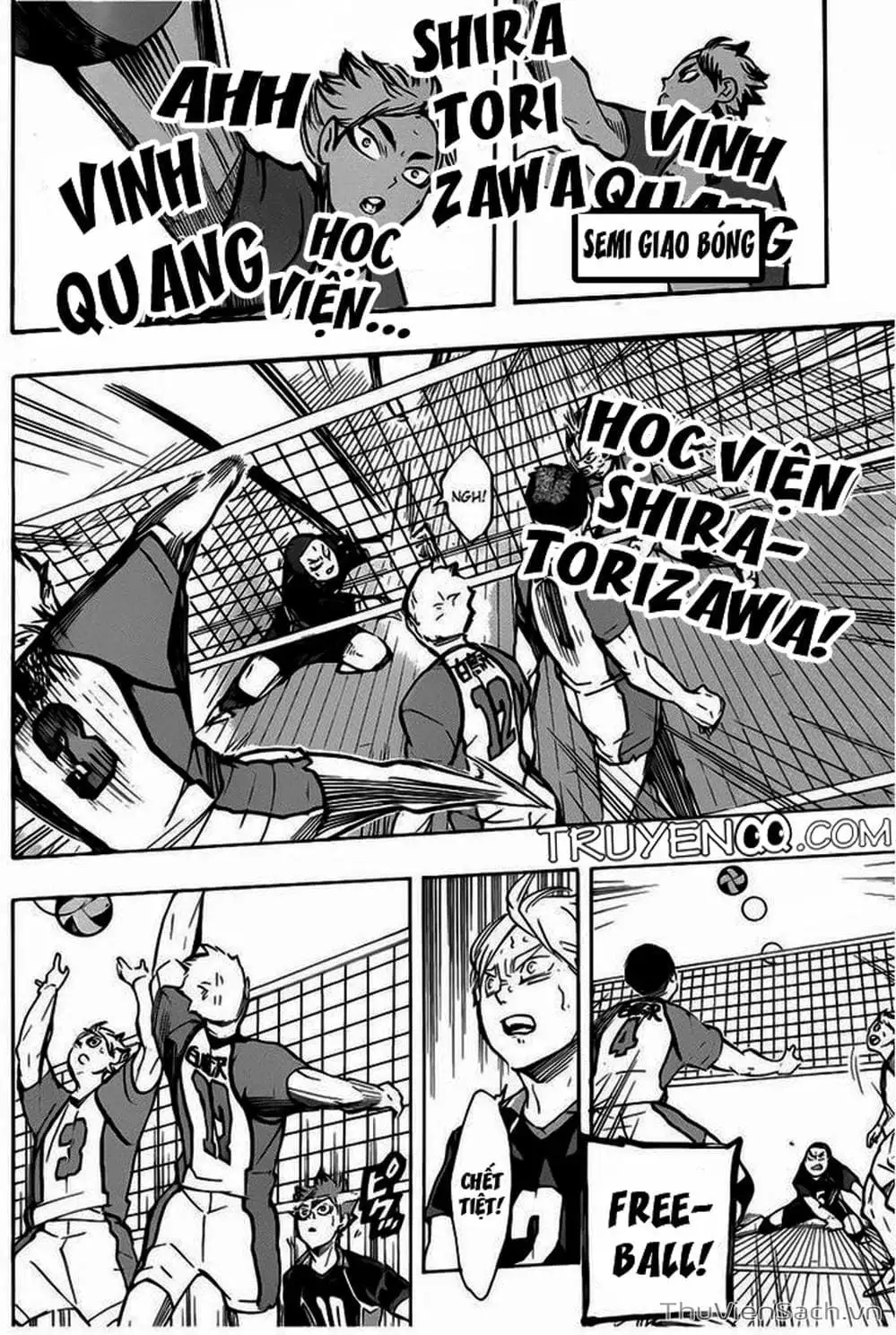Truyện Tranh Vua Bóng Chuyền Haikyuu trang 6