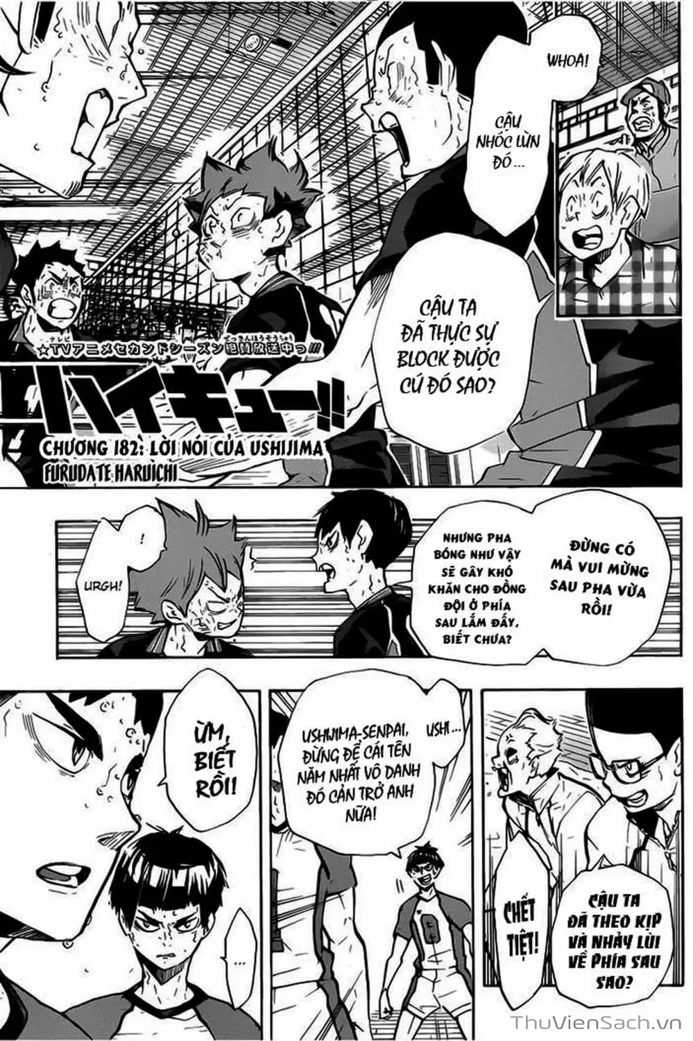 Truyện Tranh Vua Bóng Chuyền Haikyuu trang 6