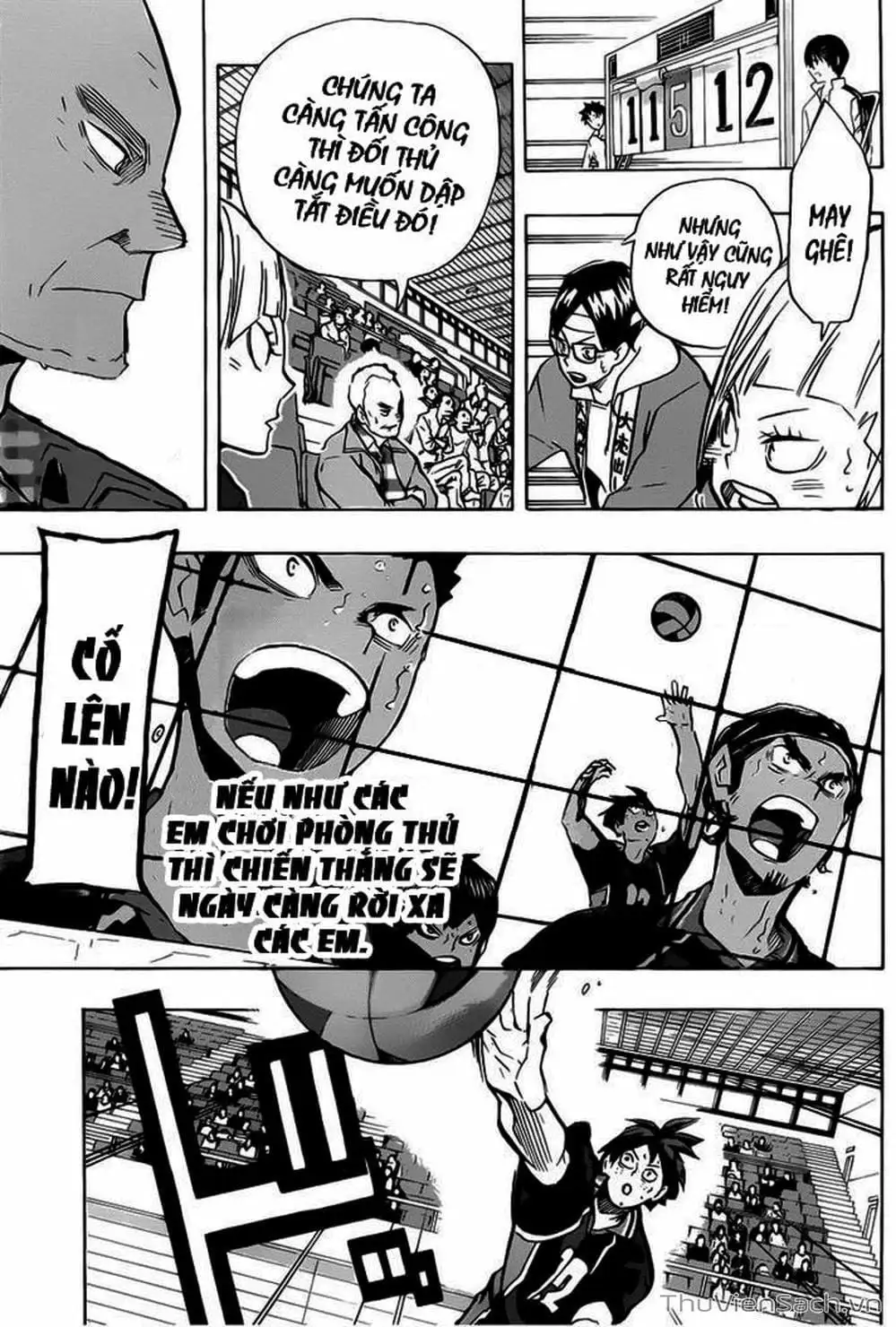 Truyện Tranh Vua Bóng Chuyền Haikyuu trang 6