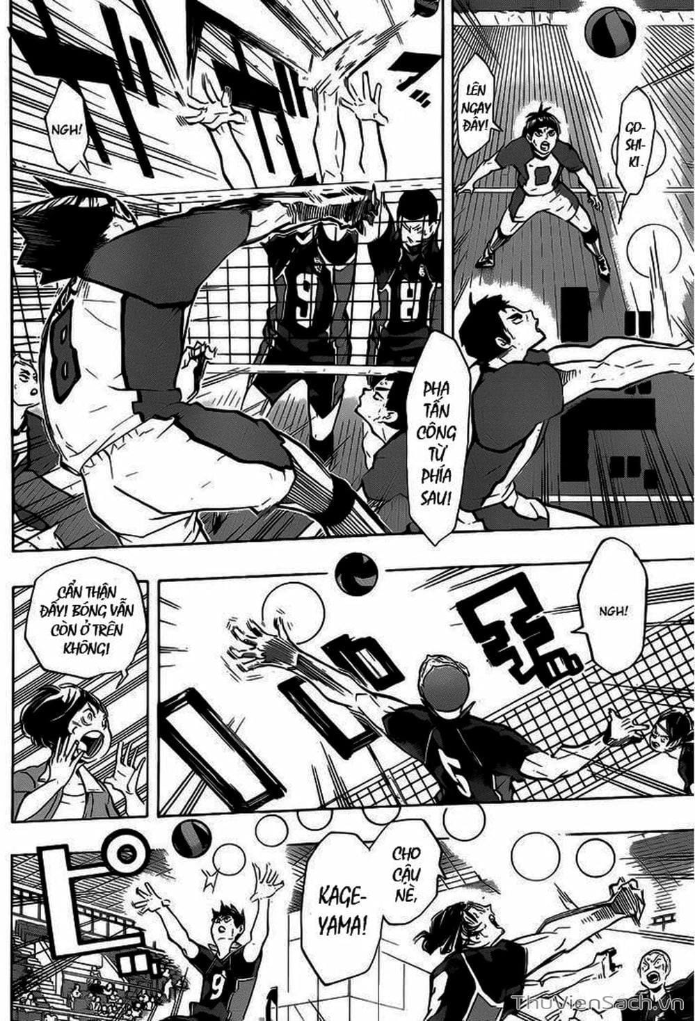 Truyện Tranh Vua Bóng Chuyền Haikyuu trang 6