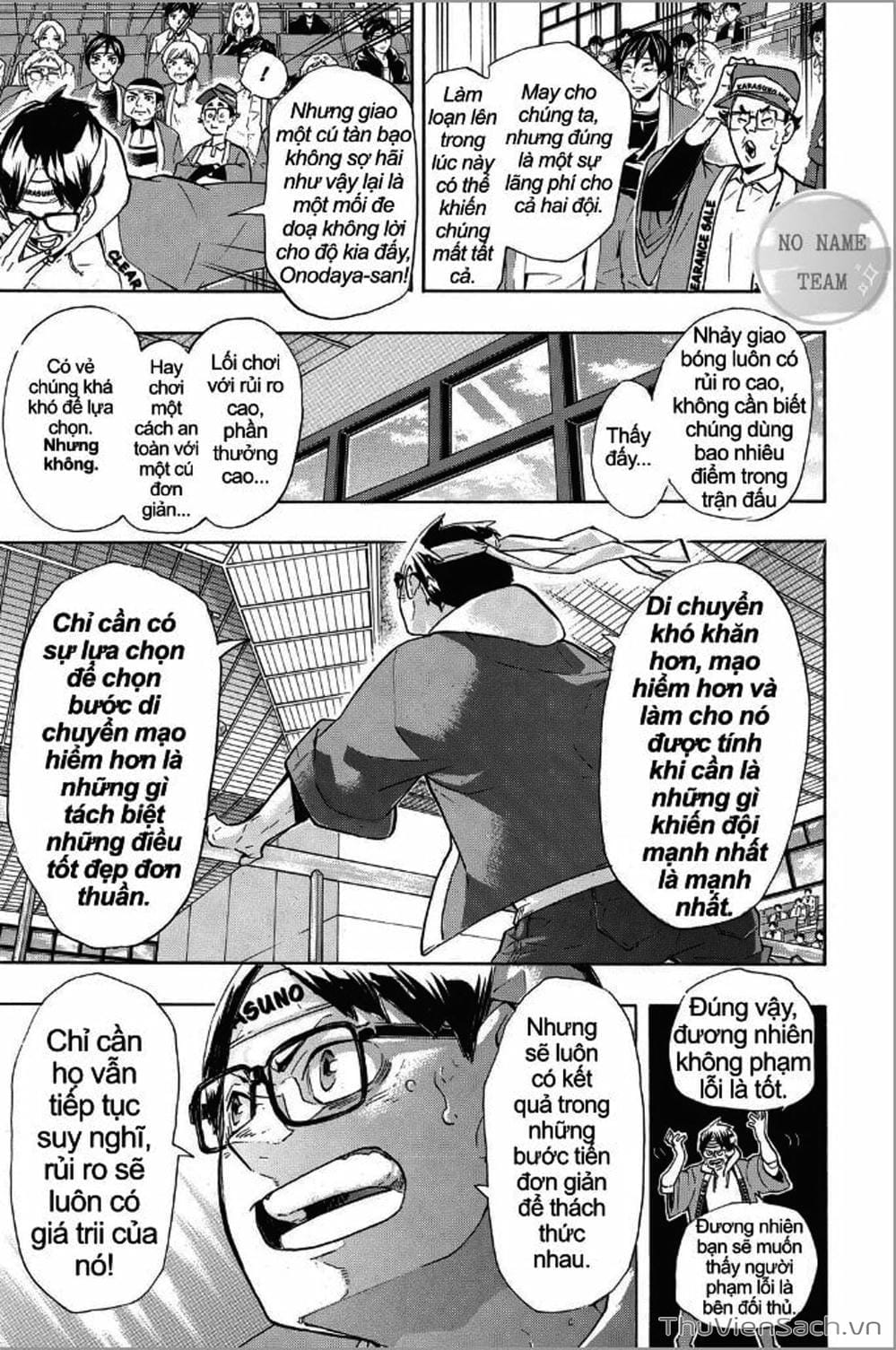 Truyện Tranh Vua Bóng Chuyền Haikyuu trang 6