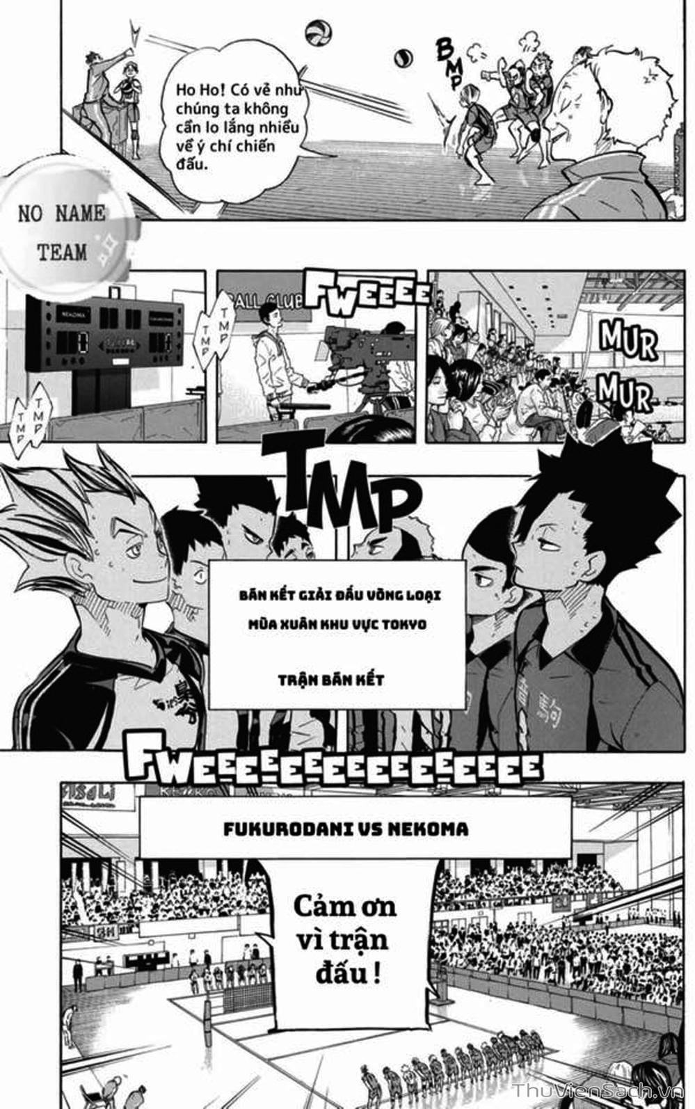 Truyện Tranh Vua Bóng Chuyền Haikyuu trang 6