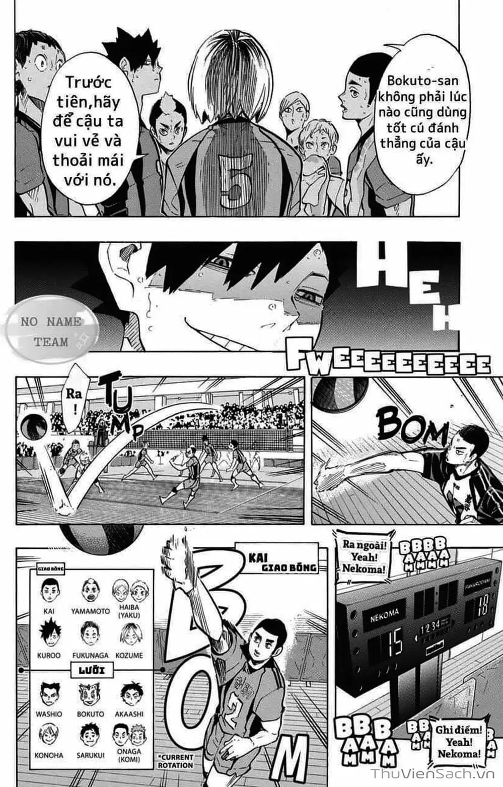 Truyện Tranh Vua Bóng Chuyền Haikyuu trang 6