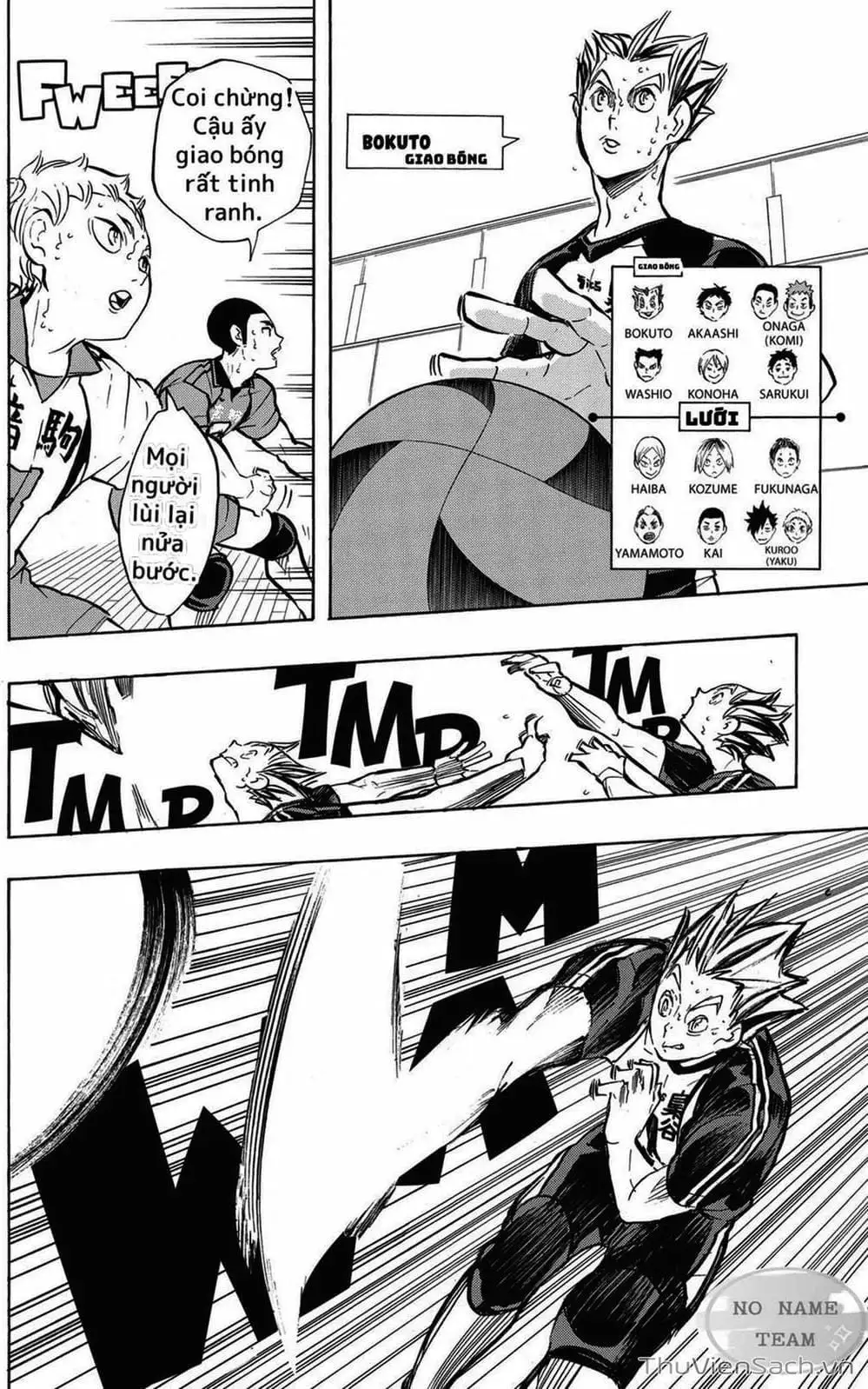 Truyện Tranh Vua Bóng Chuyền Haikyuu trang 6