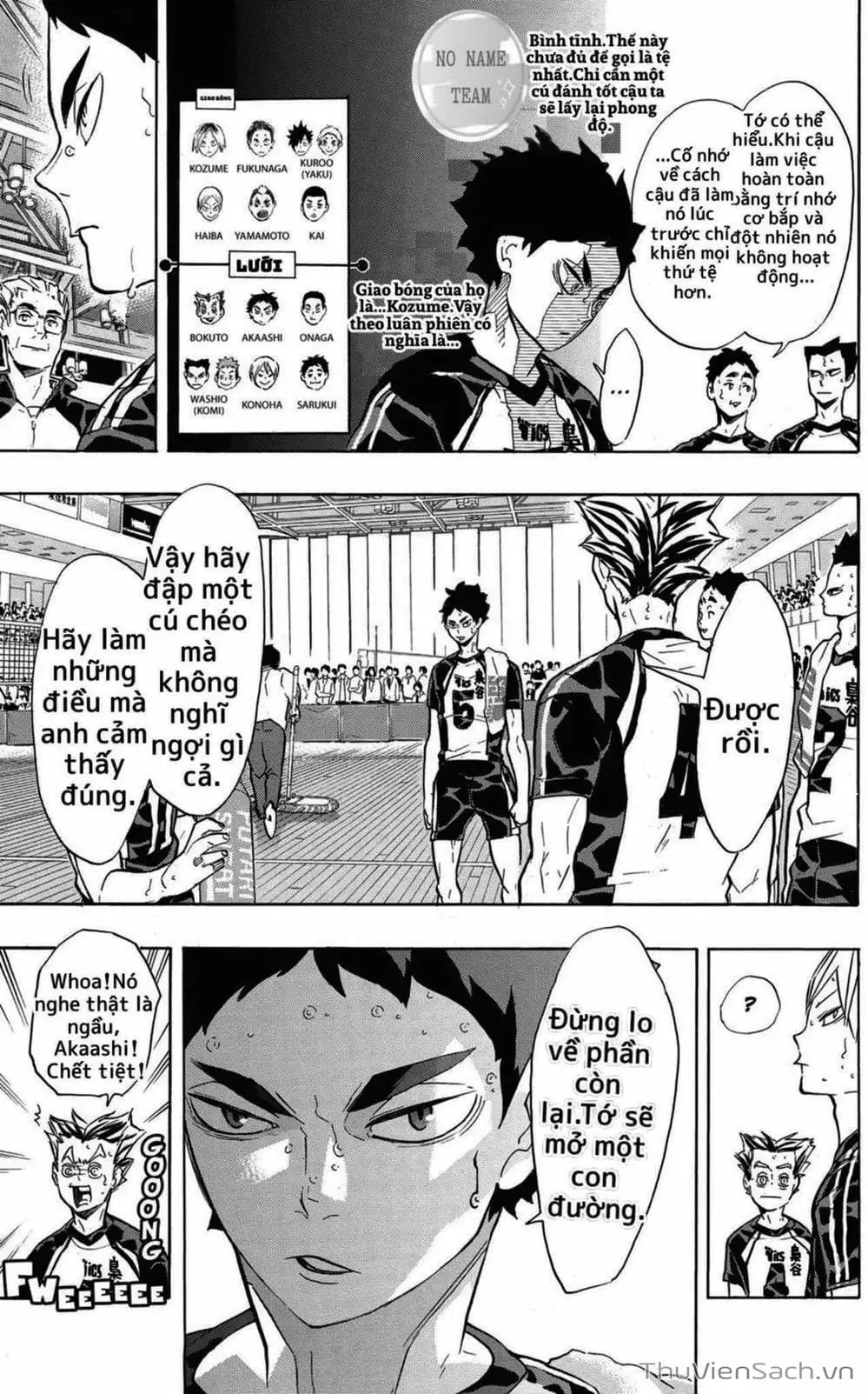 Truyện Tranh Vua Bóng Chuyền Haikyuu trang 6
