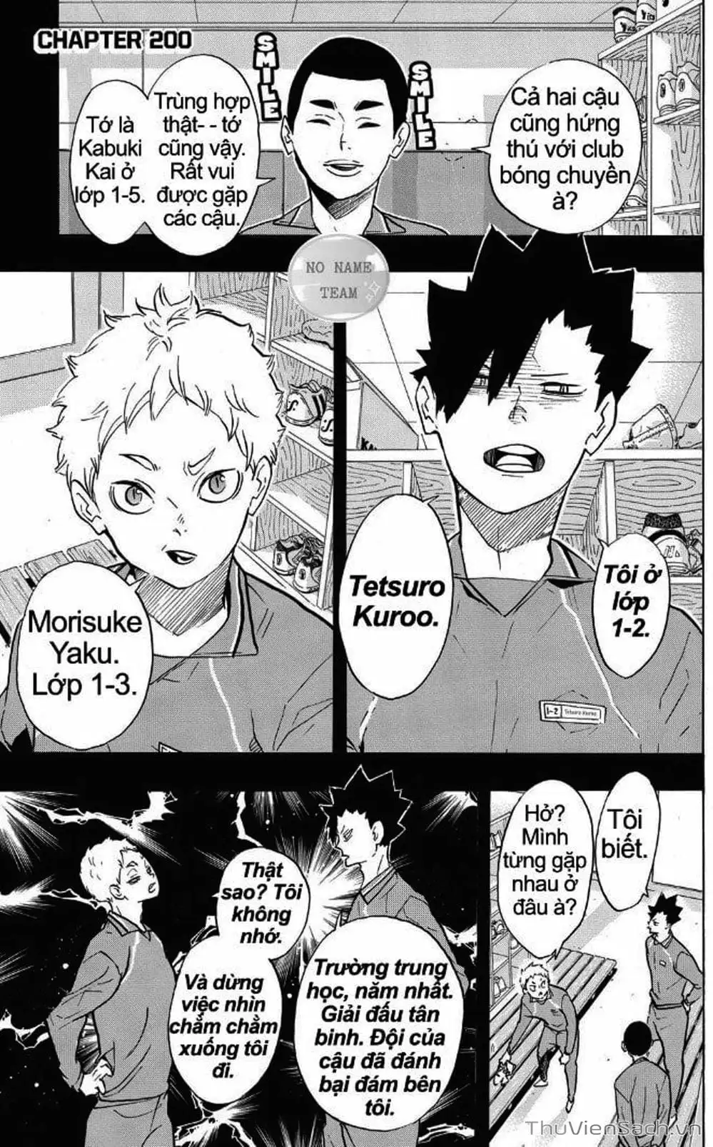 Truyện Tranh Vua Bóng Chuyền Haikyuu trang 6