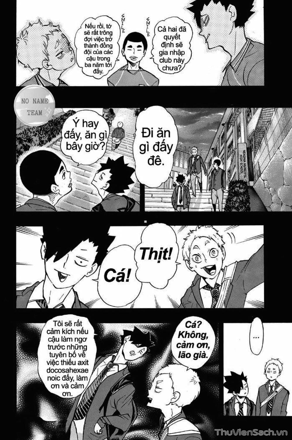 Truyện Tranh Vua Bóng Chuyền Haikyuu trang 6