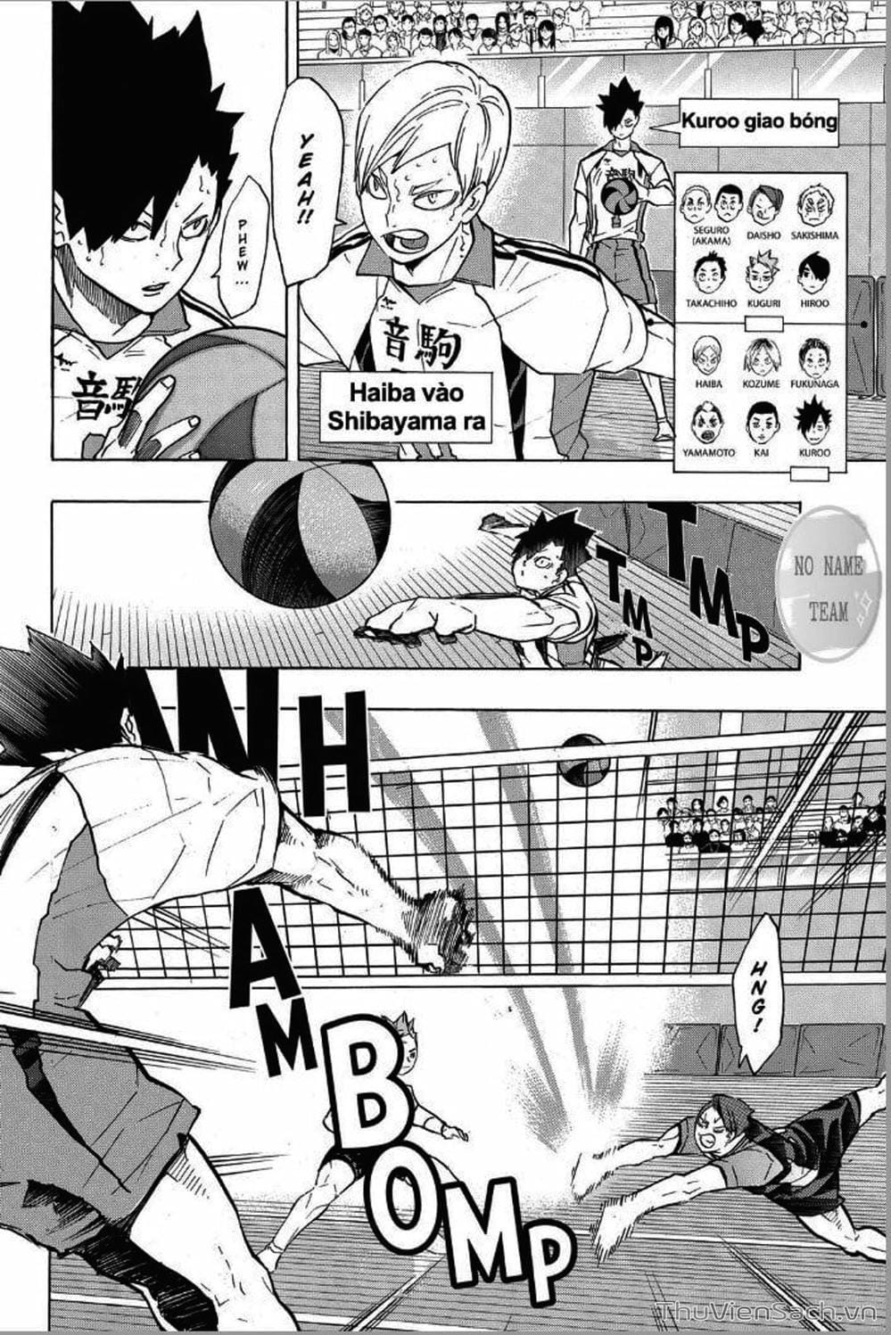 Truyện Tranh Vua Bóng Chuyền Haikyuu trang 6