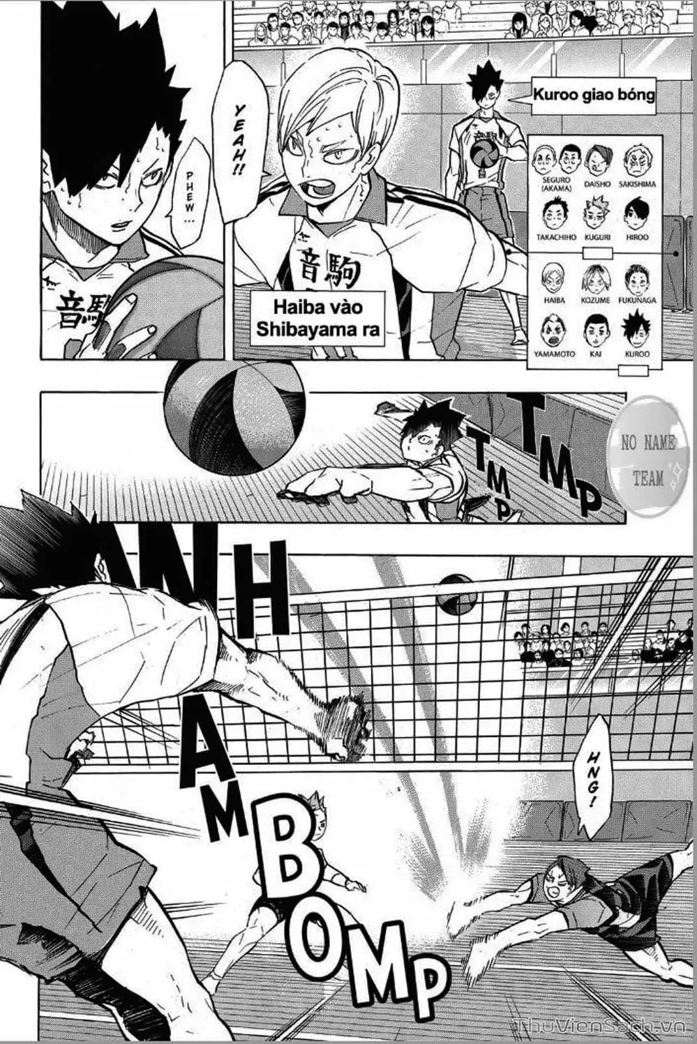 Truyện Tranh Vua Bóng Chuyền Haikyuu trang 6
