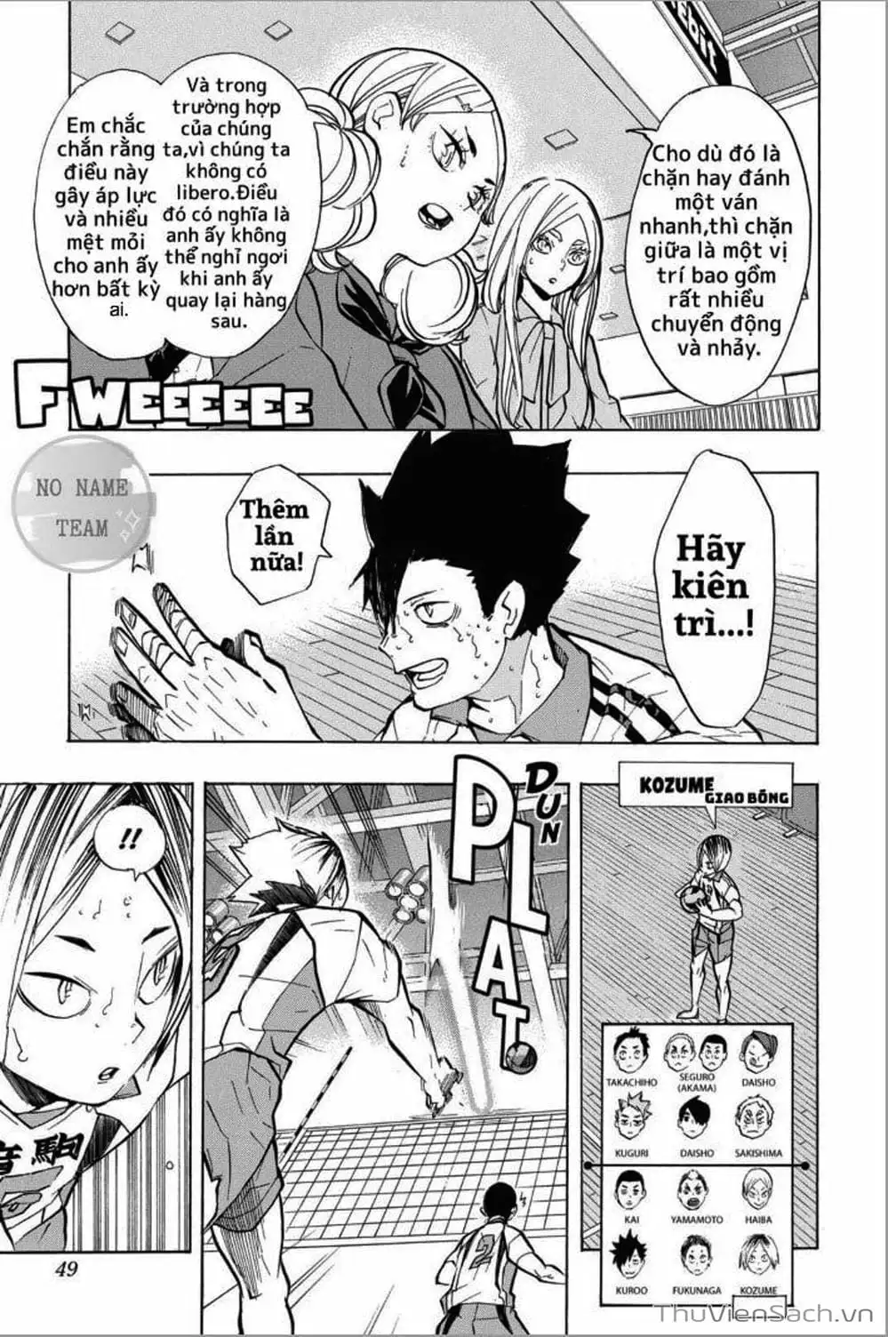 Truyện Tranh Vua Bóng Chuyền Haikyuu trang 6