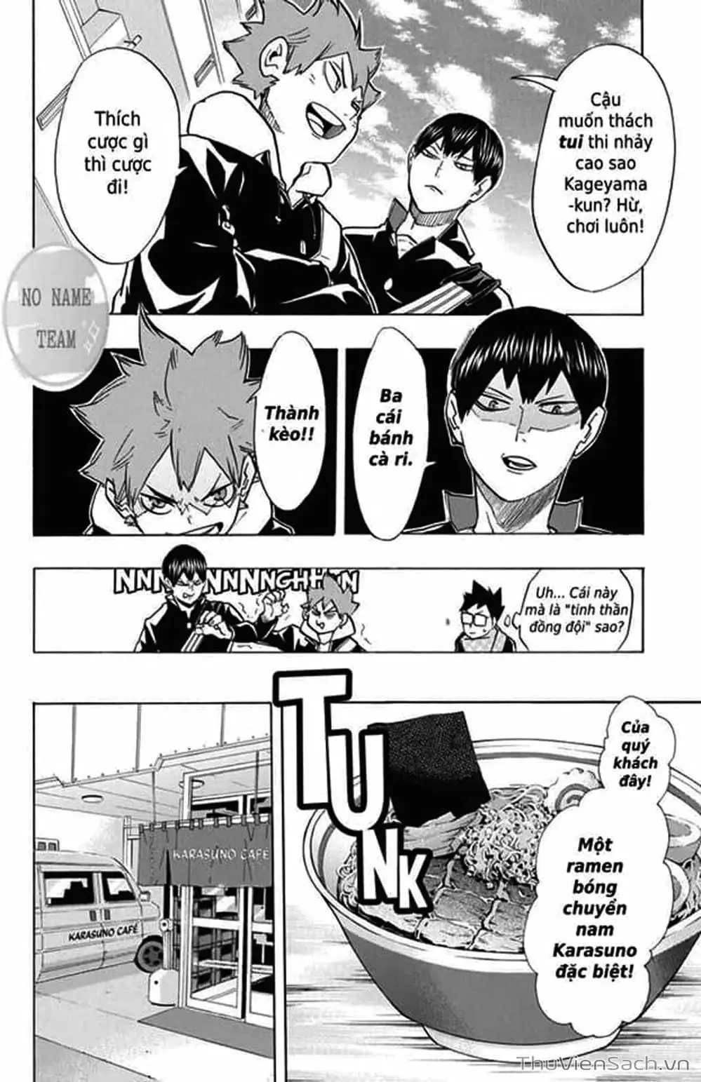 Truyện Tranh Vua Bóng Chuyền Haikyuu trang 6