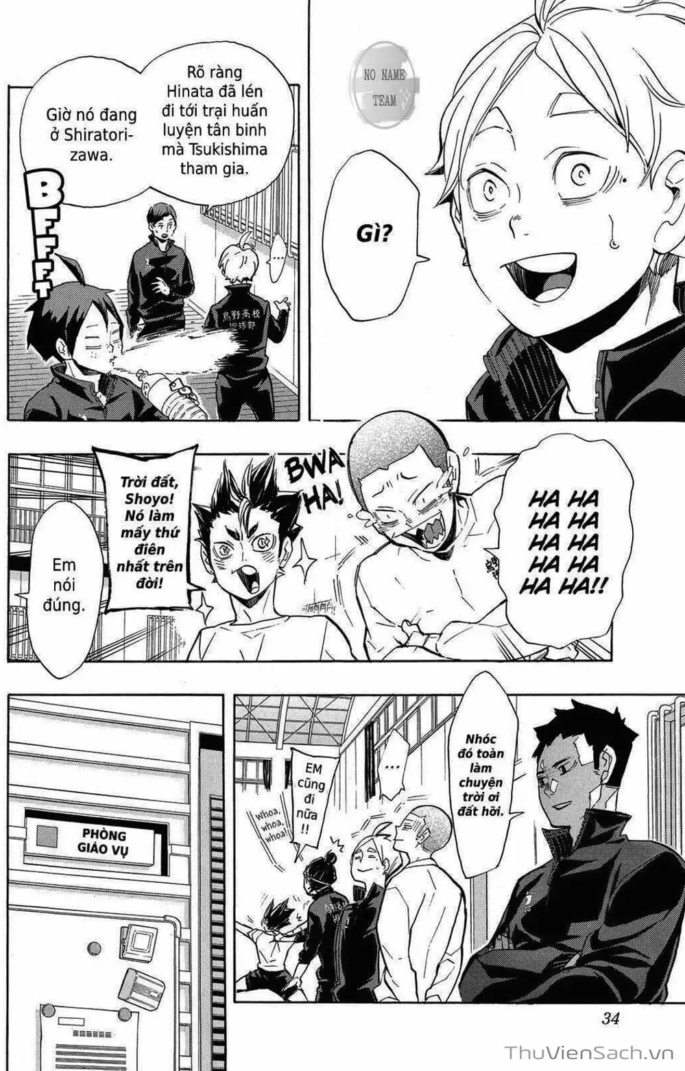 Truyện Tranh Vua Bóng Chuyền Haikyuu trang 6