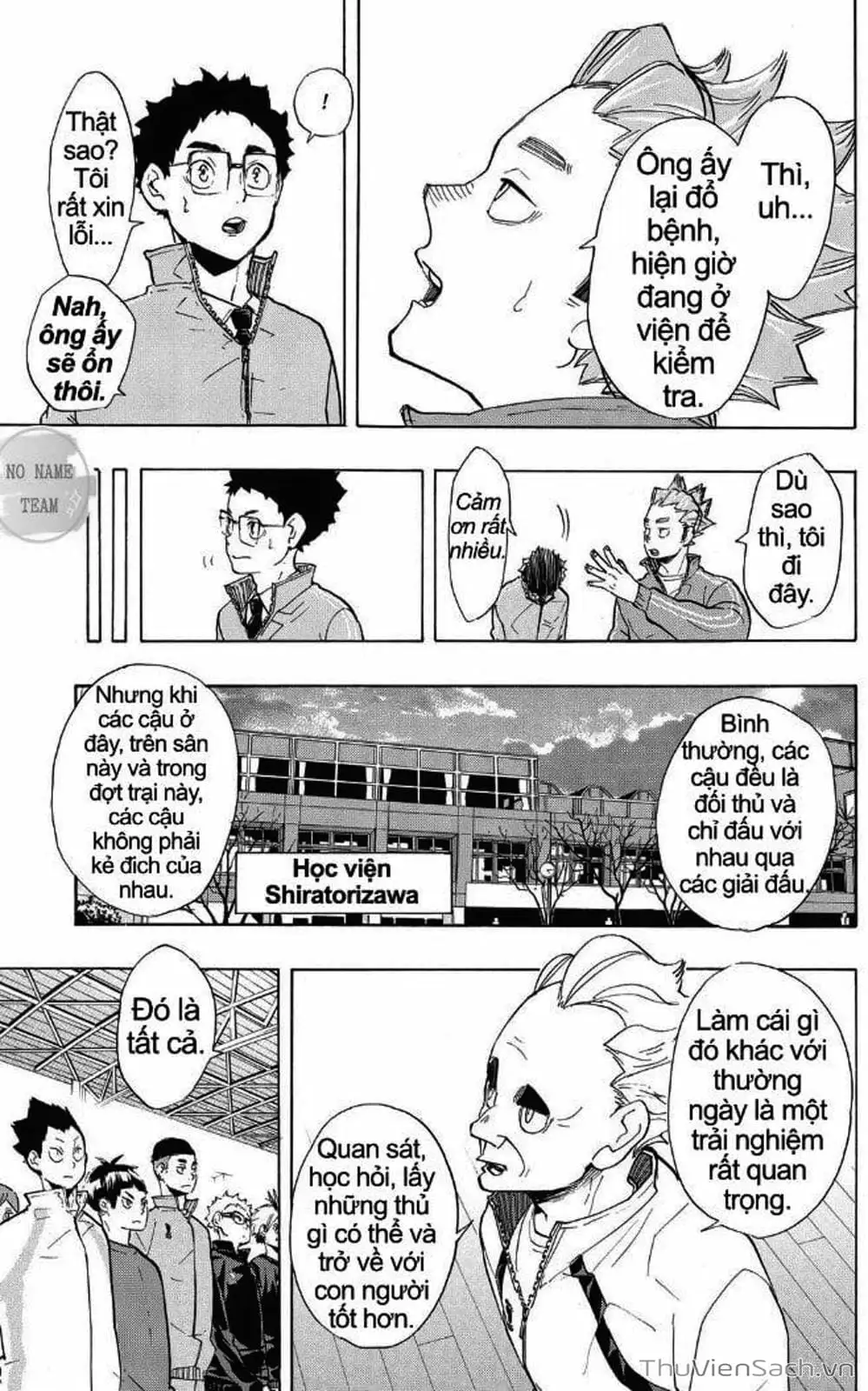 Truyện Tranh Vua Bóng Chuyền Haikyuu trang 6