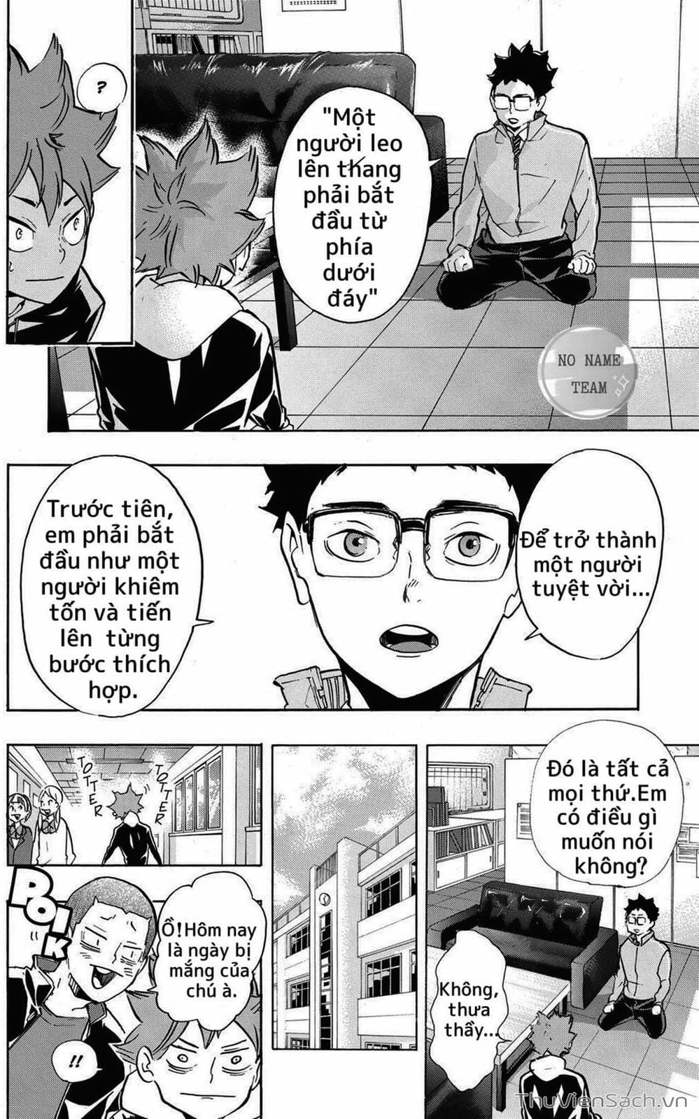 Truyện Tranh Vua Bóng Chuyền Haikyuu trang 6