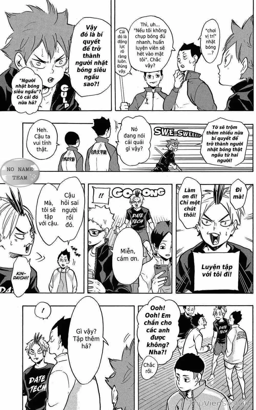Truyện Tranh Vua Bóng Chuyền Haikyuu trang 6
