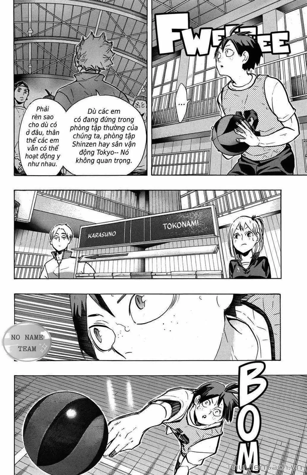 Truyện Tranh Vua Bóng Chuyền Haikyuu trang 6