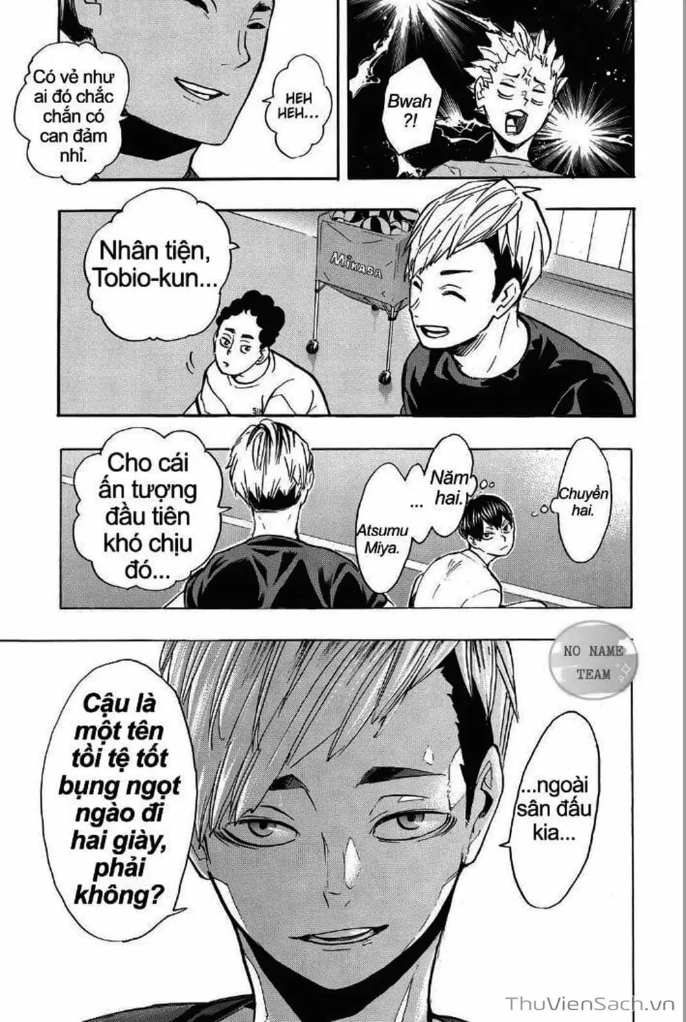 Truyện Tranh Vua Bóng Chuyền Haikyuu trang 6