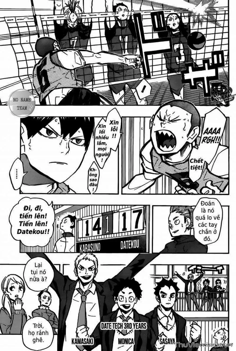 Truyện Tranh Vua Bóng Chuyền Haikyuu trang 6