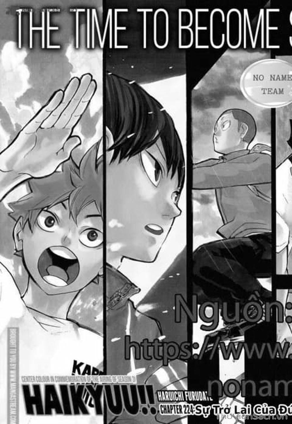 Truyện Tranh Vua Bóng Chuyền Haikyuu trang 6