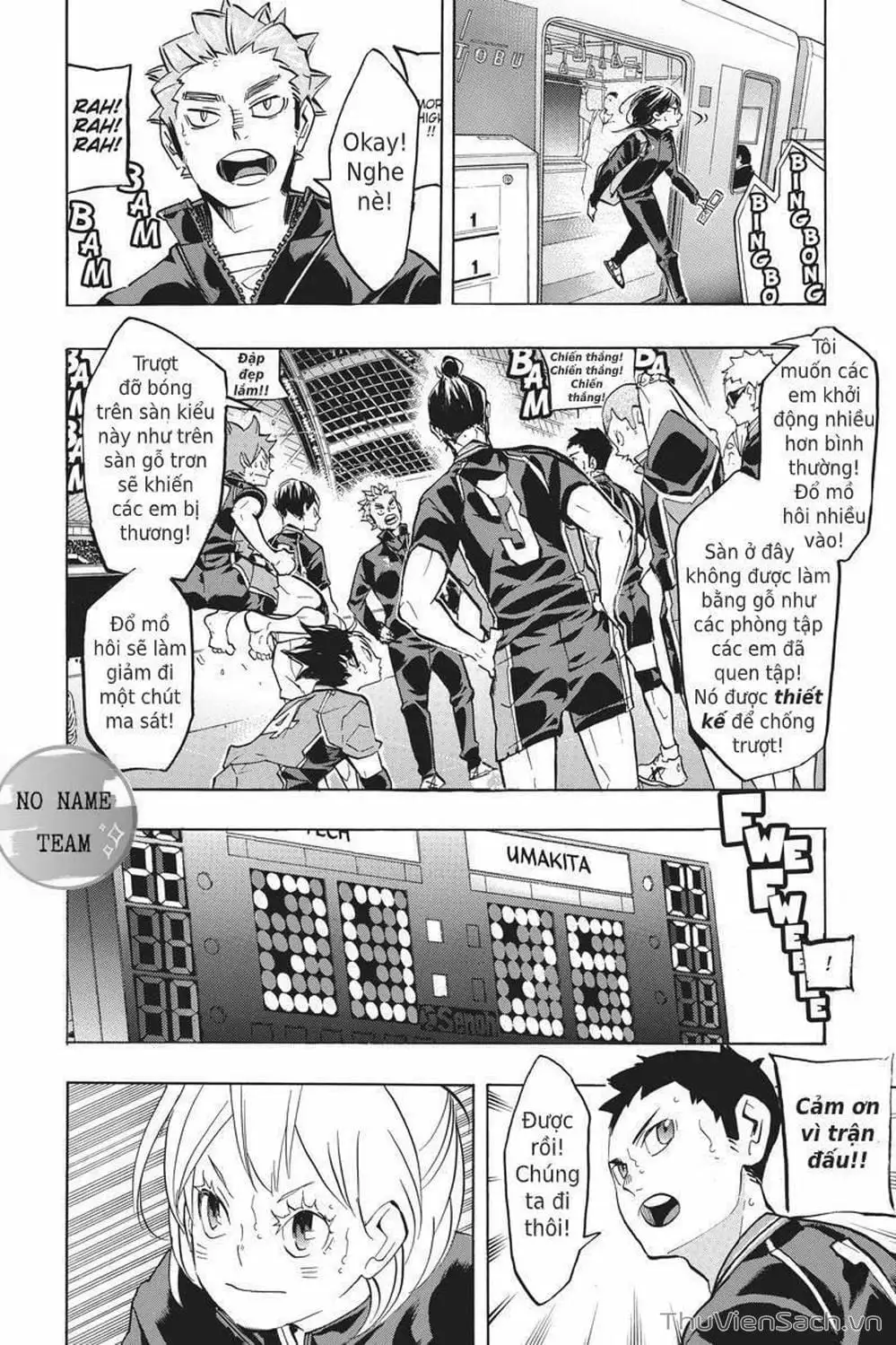 Truyện Tranh Vua Bóng Chuyền Haikyuu trang 6