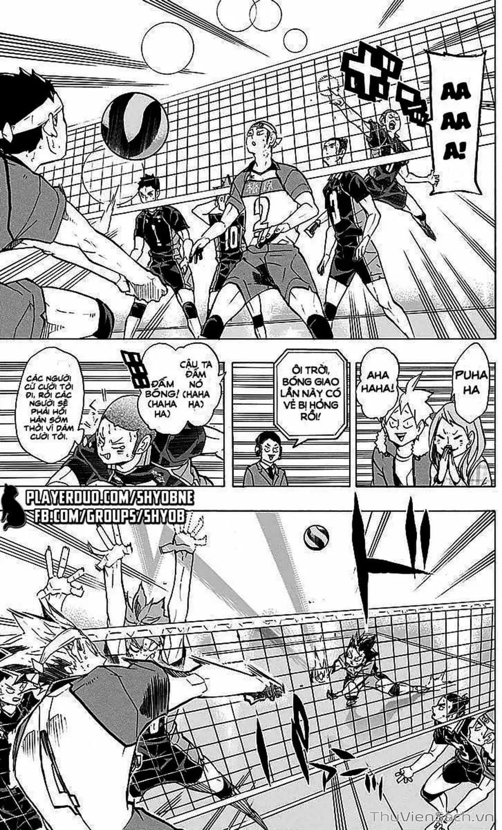 Truyện Tranh Vua Bóng Chuyền Haikyuu trang 6