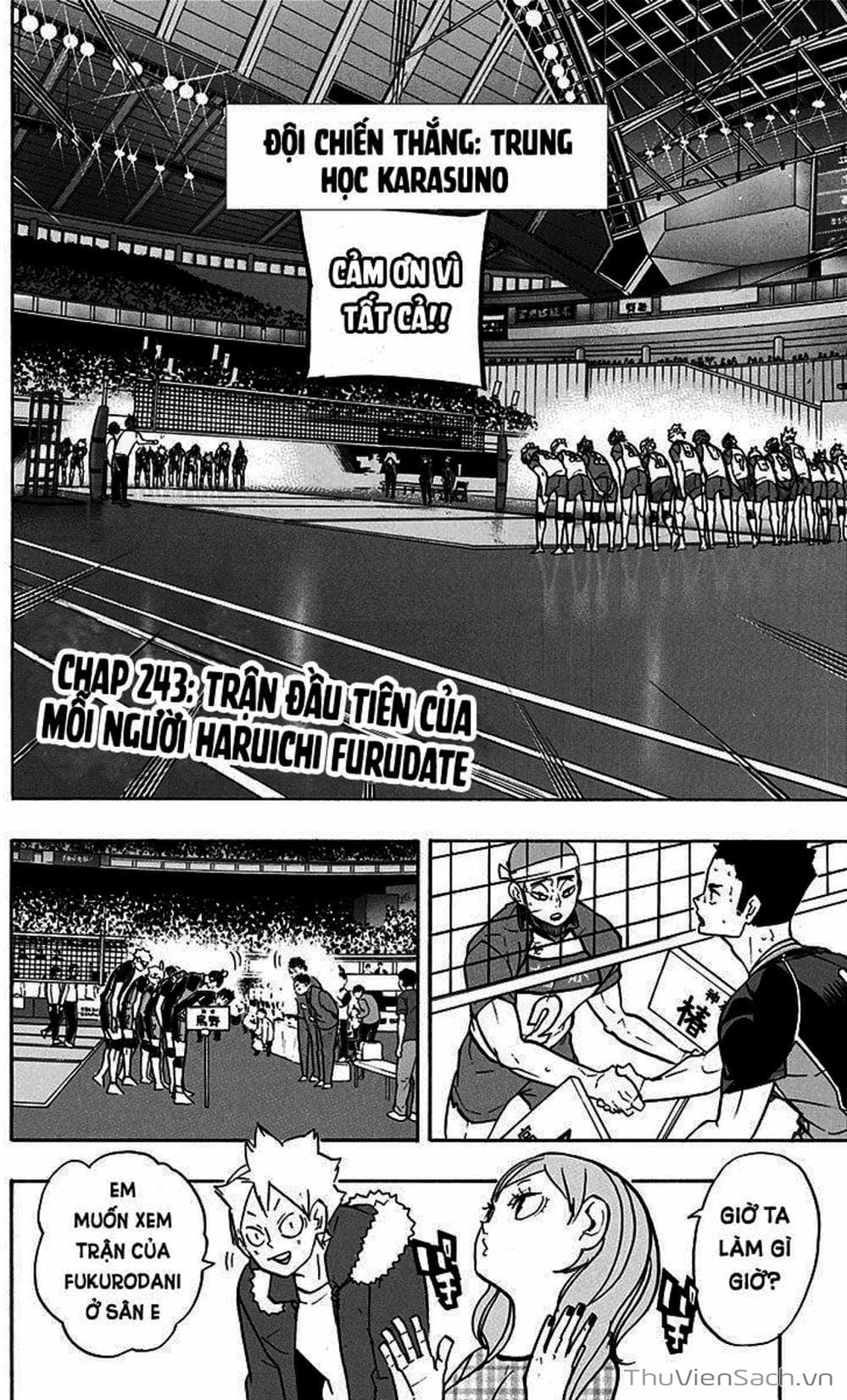 Truyện Tranh Vua Bóng Chuyền Haikyuu trang 6