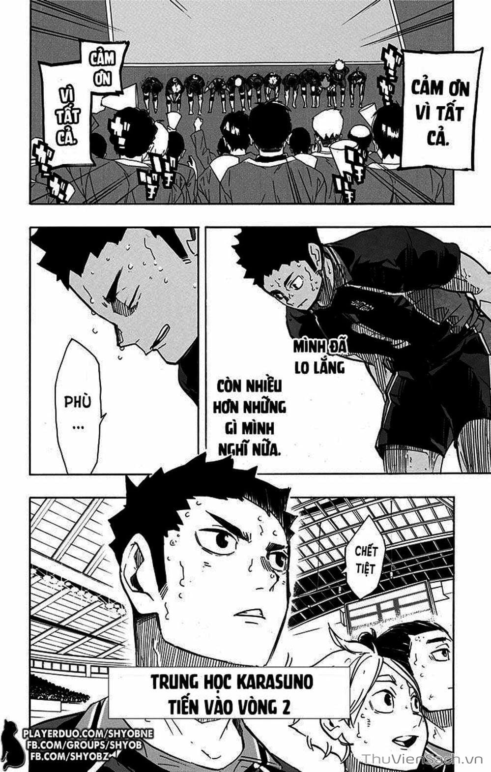 Truyện Tranh Vua Bóng Chuyền Haikyuu trang 6