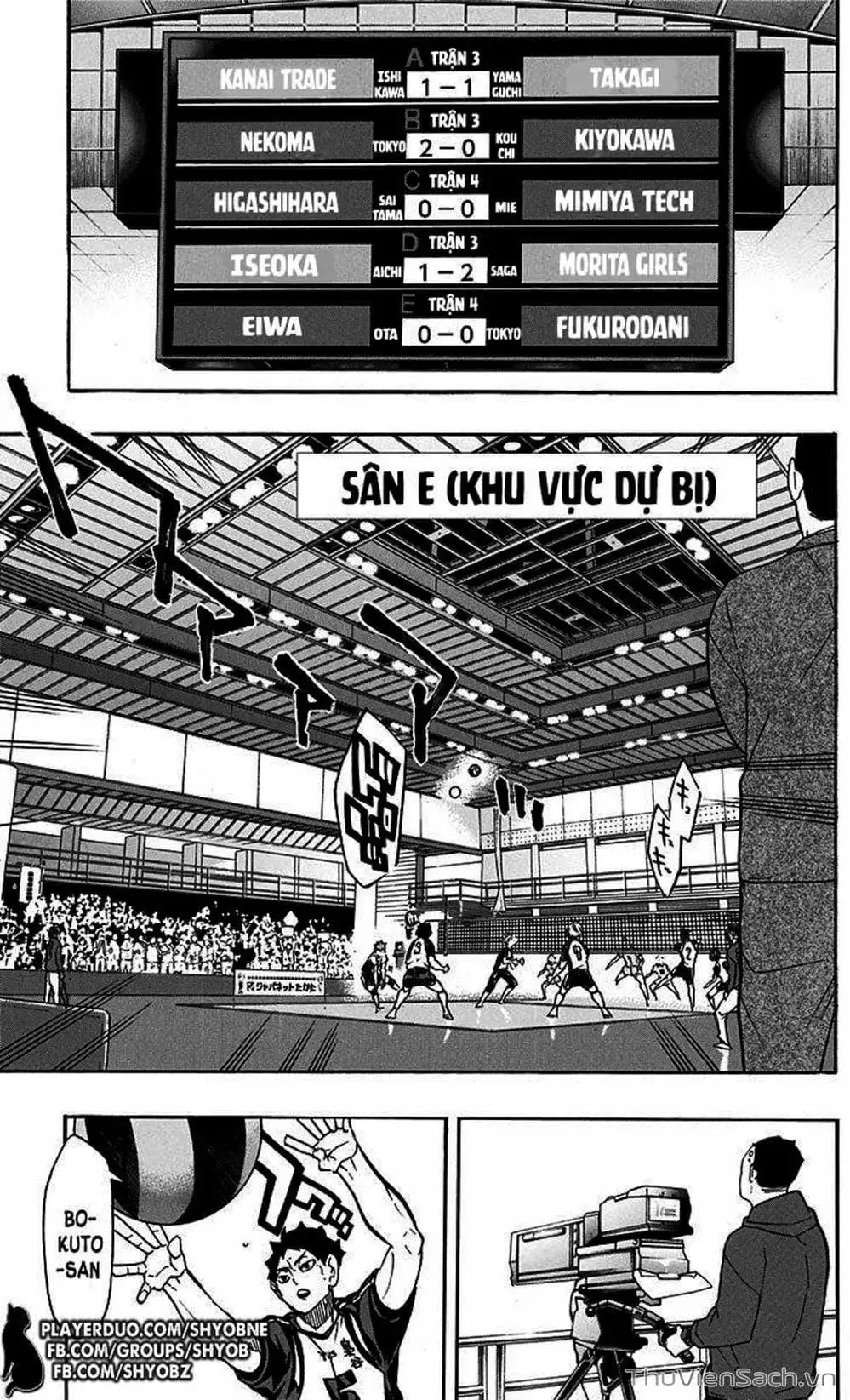 Truyện Tranh Vua Bóng Chuyền Haikyuu trang 6