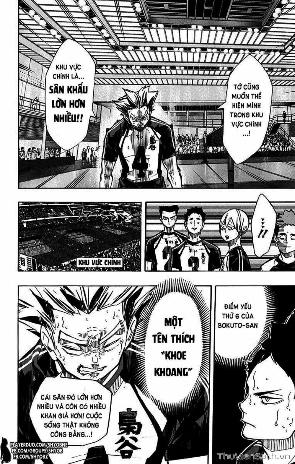 Truyện Tranh Vua Bóng Chuyền Haikyuu trang 6
