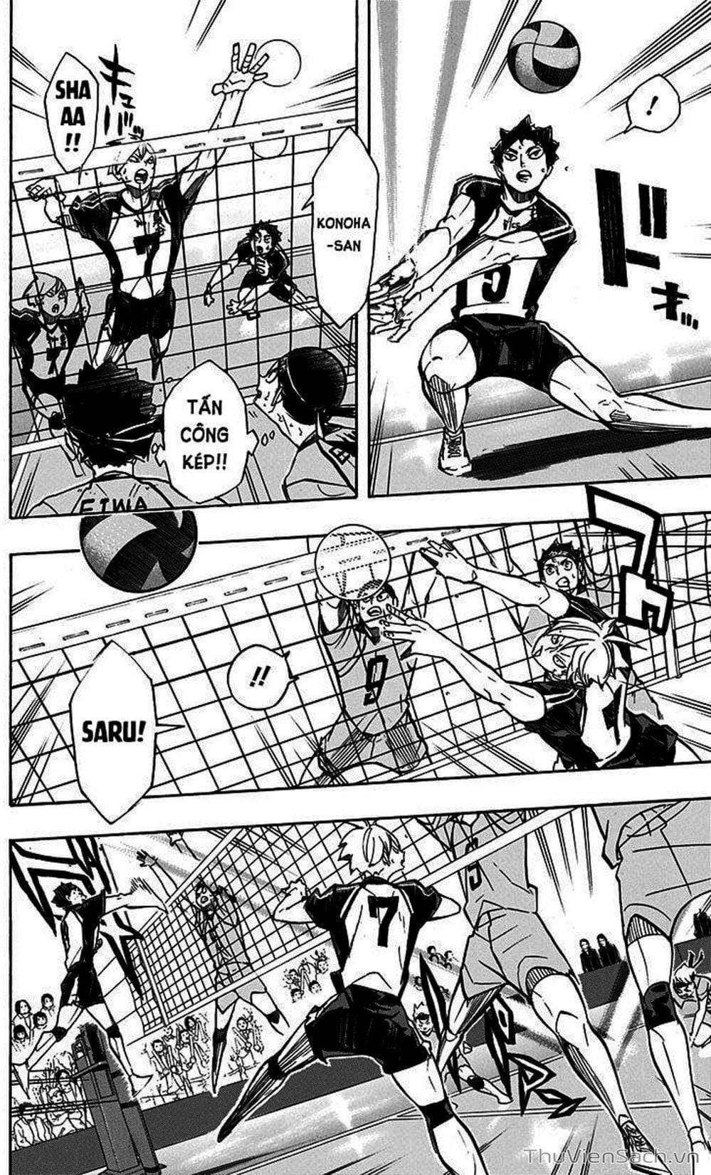 Truyện Tranh Vua Bóng Chuyền Haikyuu trang 6