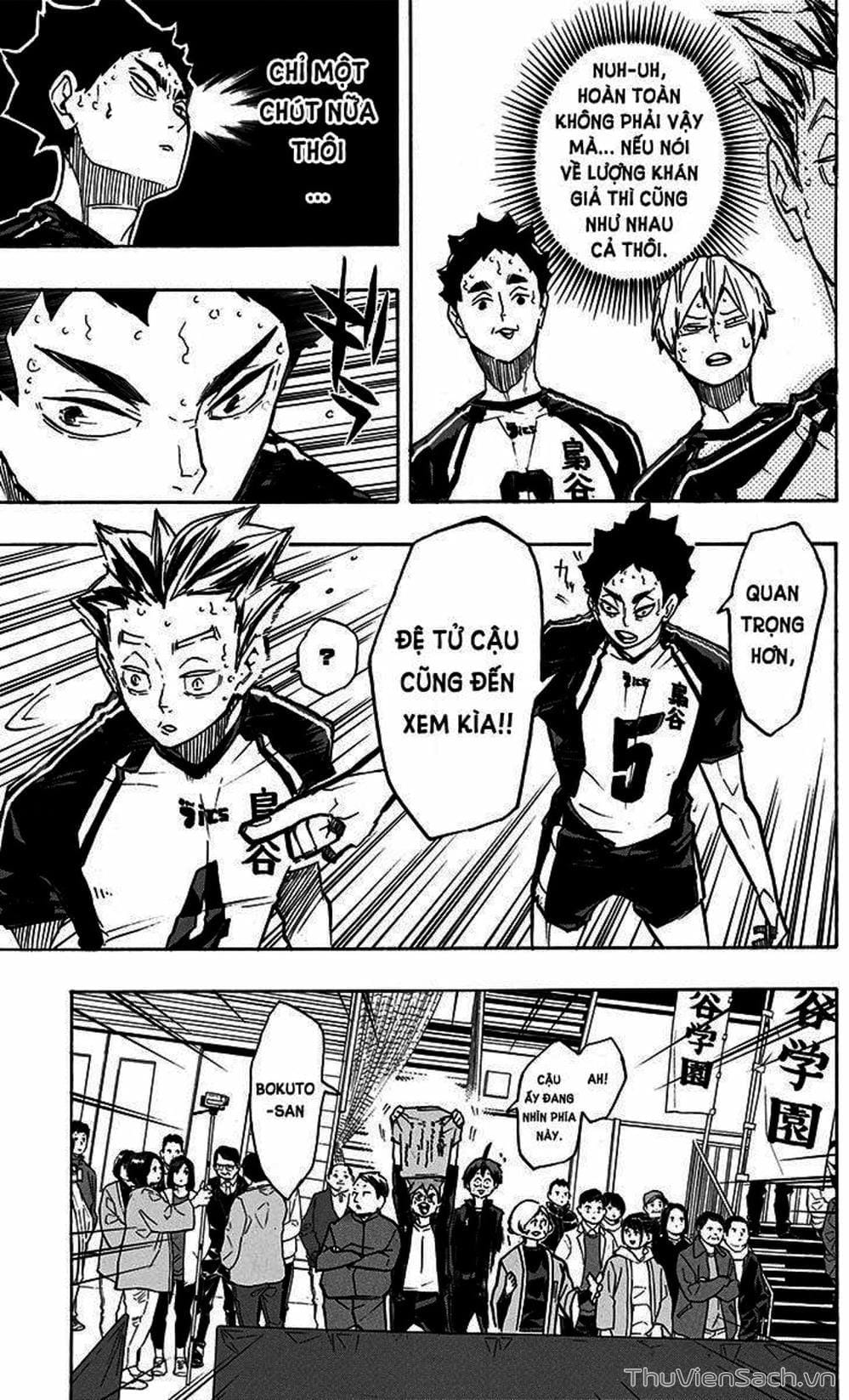 Truyện Tranh Vua Bóng Chuyền Haikyuu trang 6