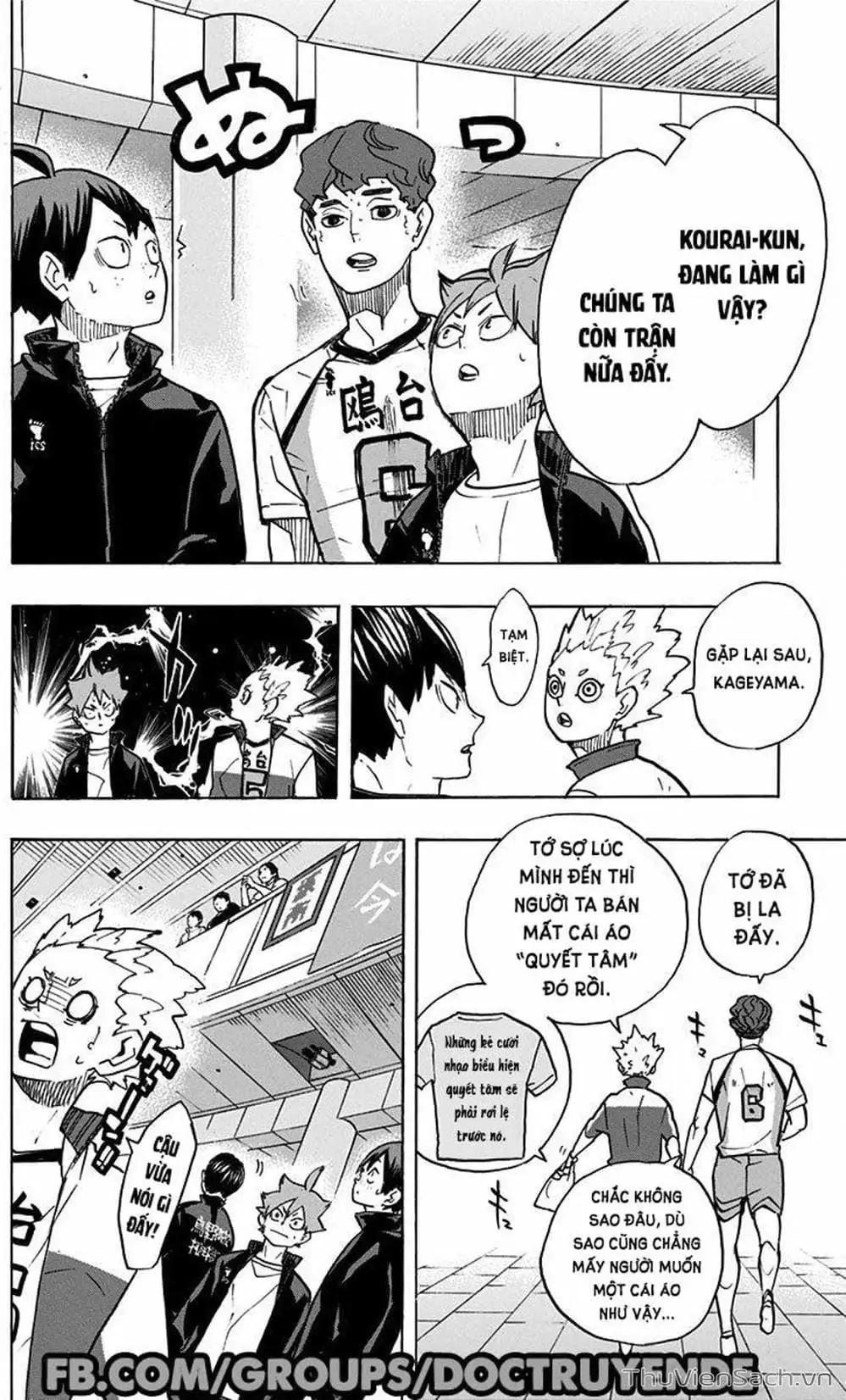 Truyện Tranh Vua Bóng Chuyền Haikyuu trang 6
