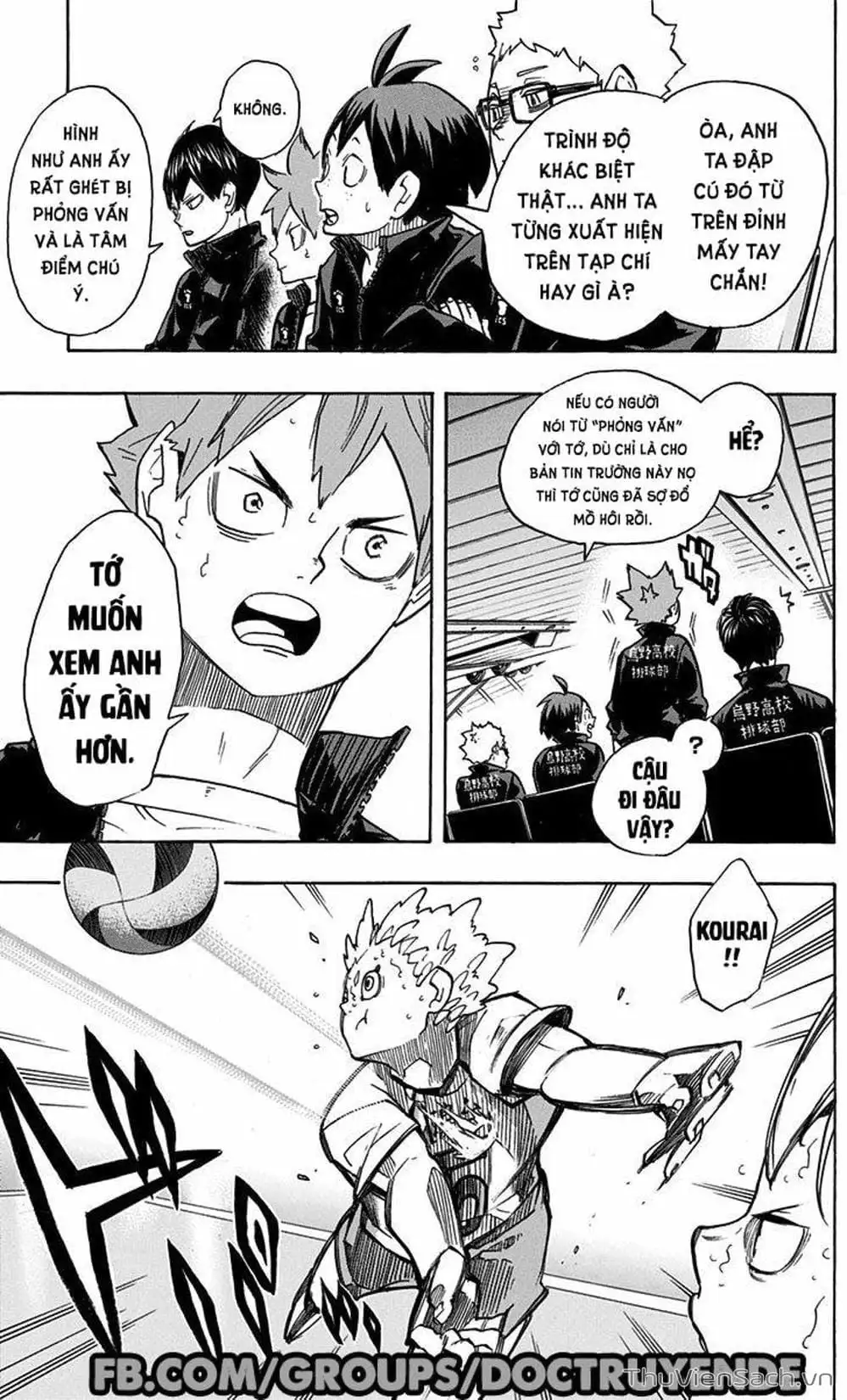 Truyện Tranh Vua Bóng Chuyền Haikyuu trang 6