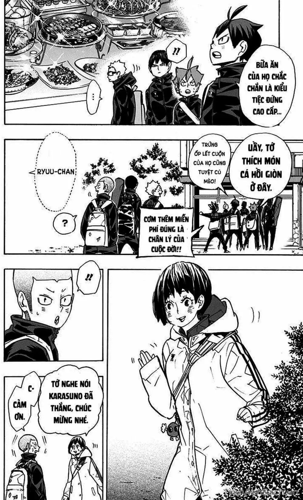 Truyện Tranh Vua Bóng Chuyền Haikyuu trang 6