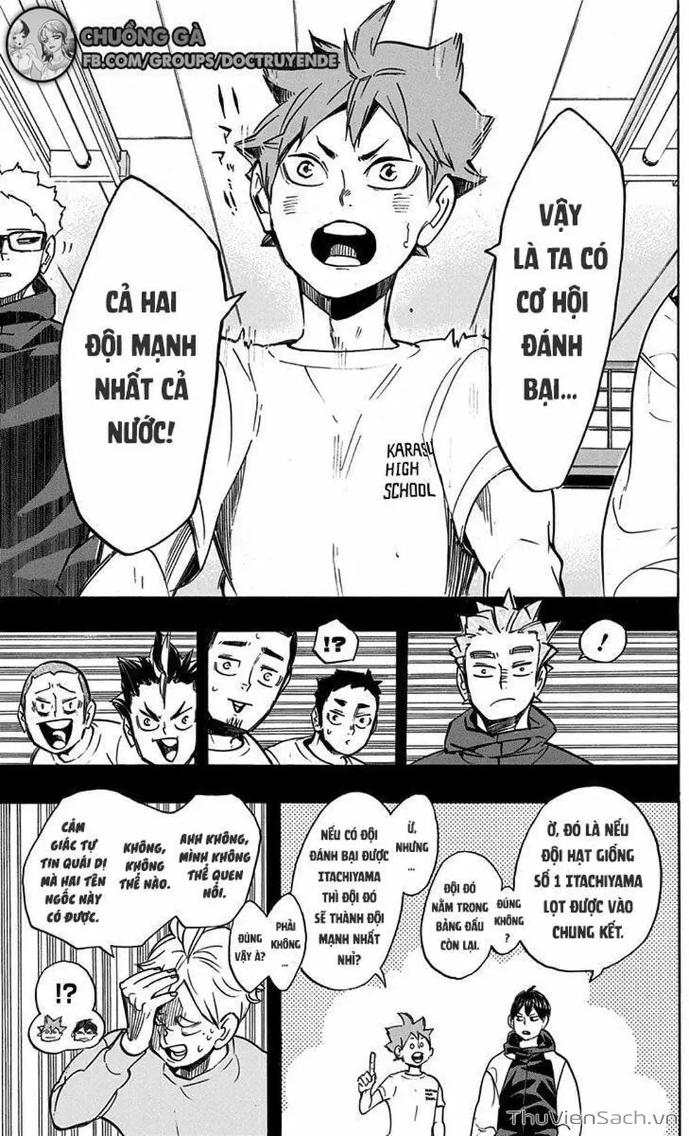 Truyện Tranh Vua Bóng Chuyền Haikyuu trang 6