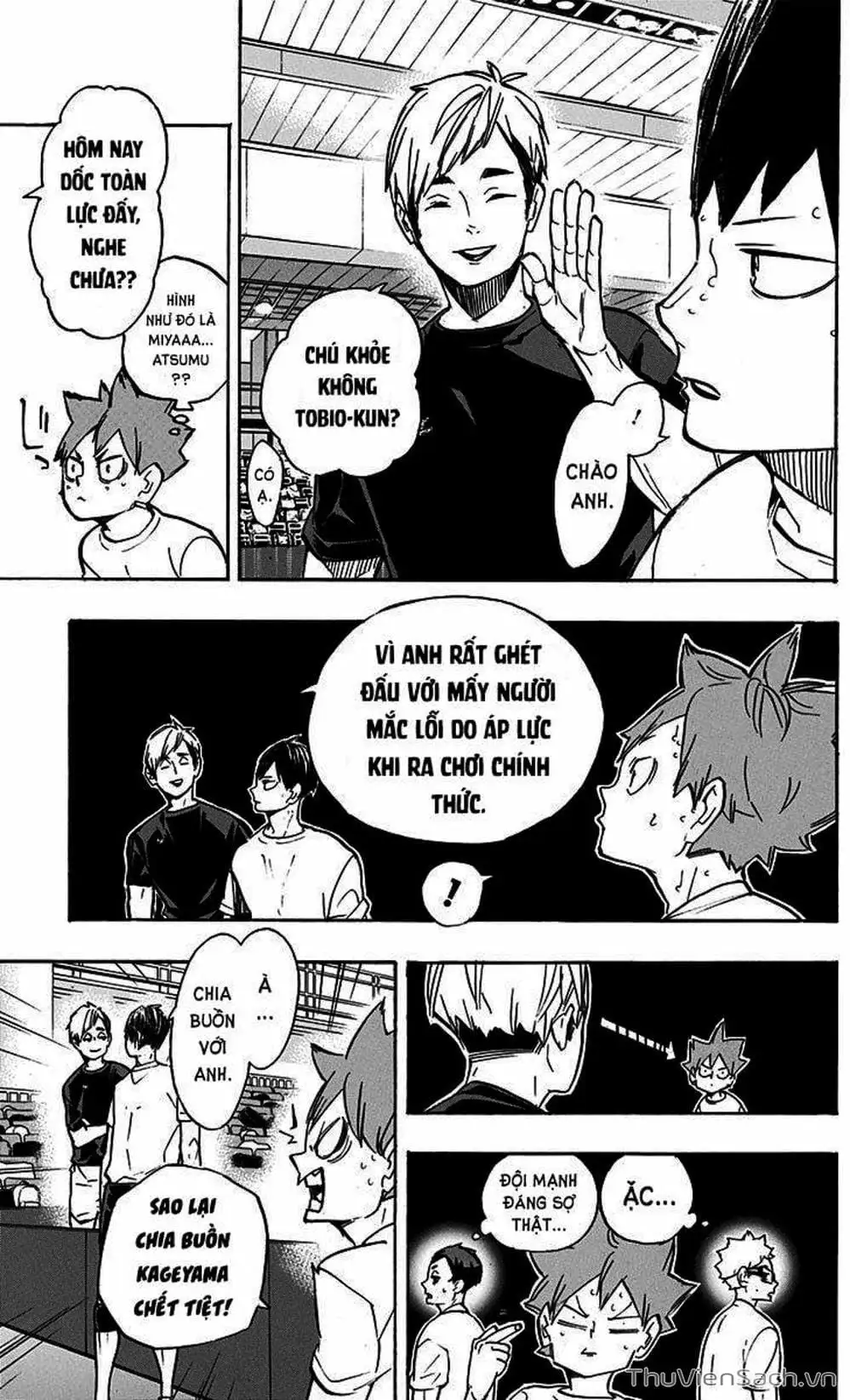 Truyện Tranh Vua Bóng Chuyền Haikyuu trang 6