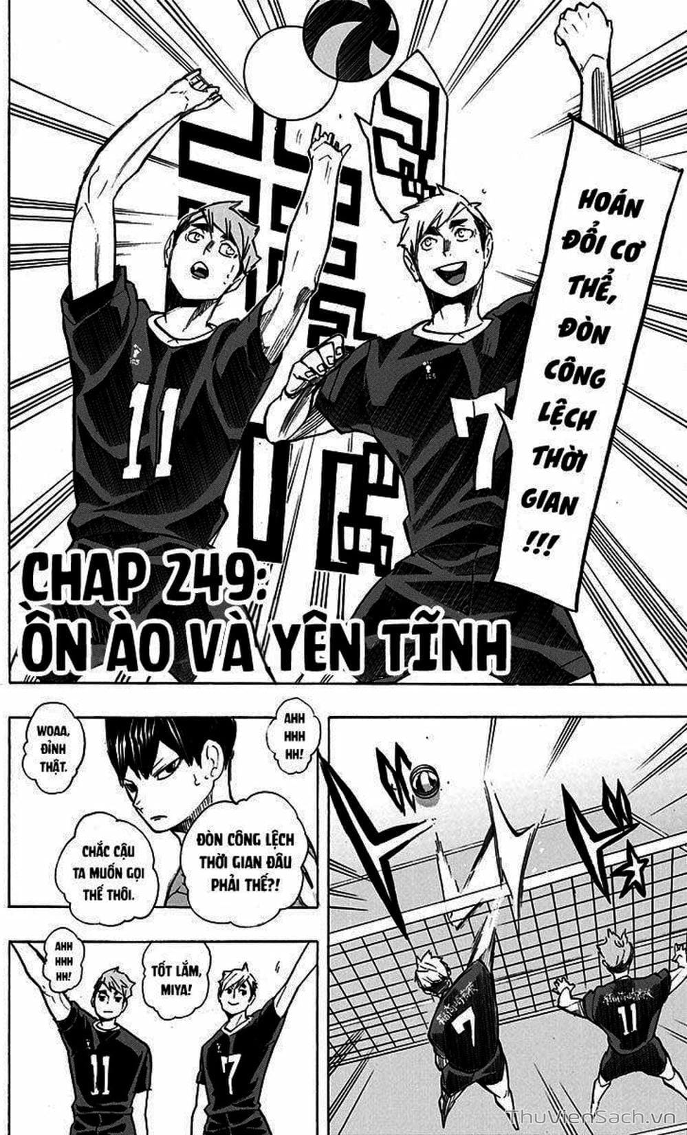 Truyện Tranh Vua Bóng Chuyền Haikyuu trang 6
